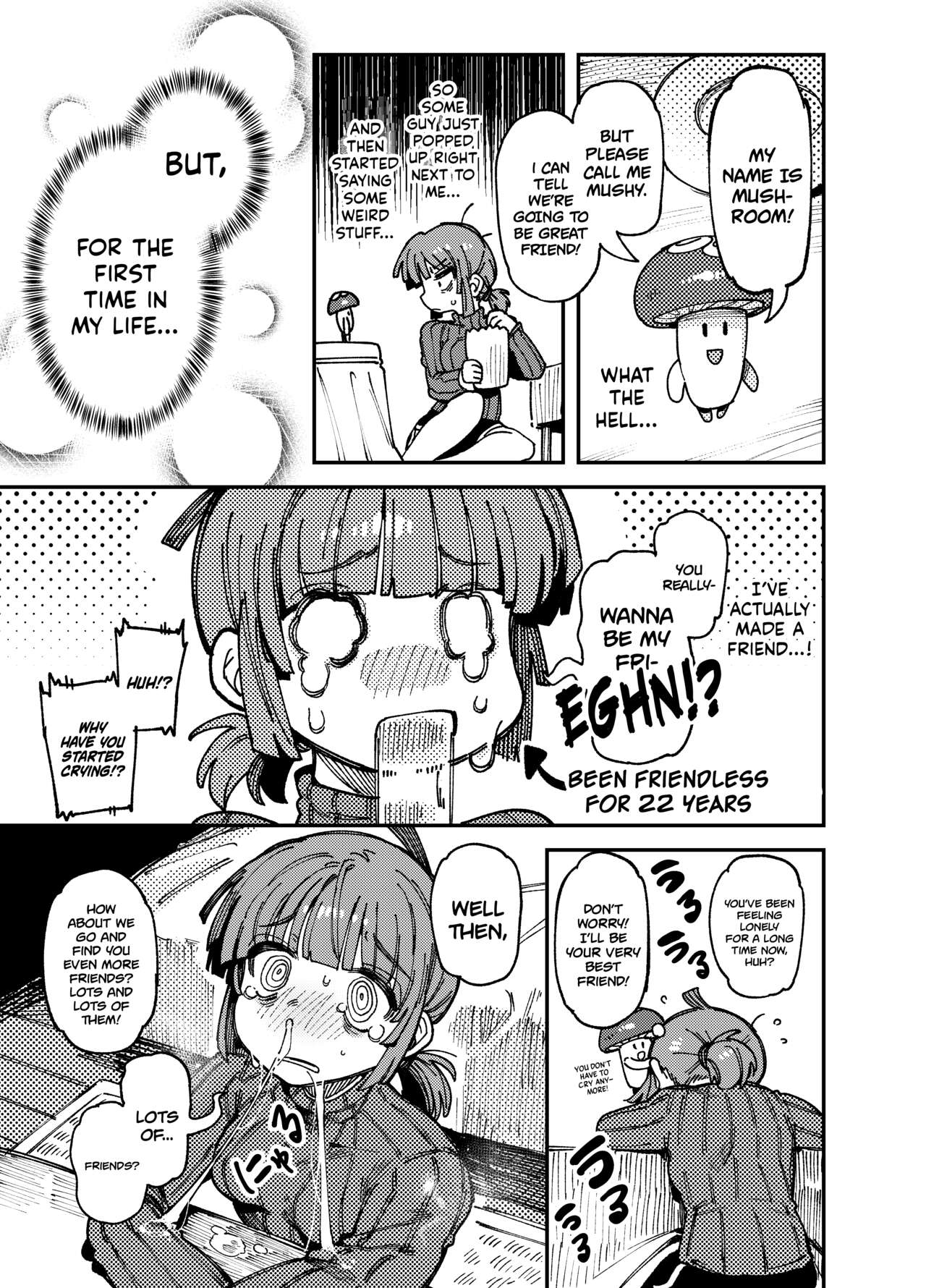 Ie ga Shike Sugite Haete Kita Genkaku Yuuhatsu Kinoko wo Gosyoku Shite Hatsujyou Shita Ato no Are ya Kore page 7 full