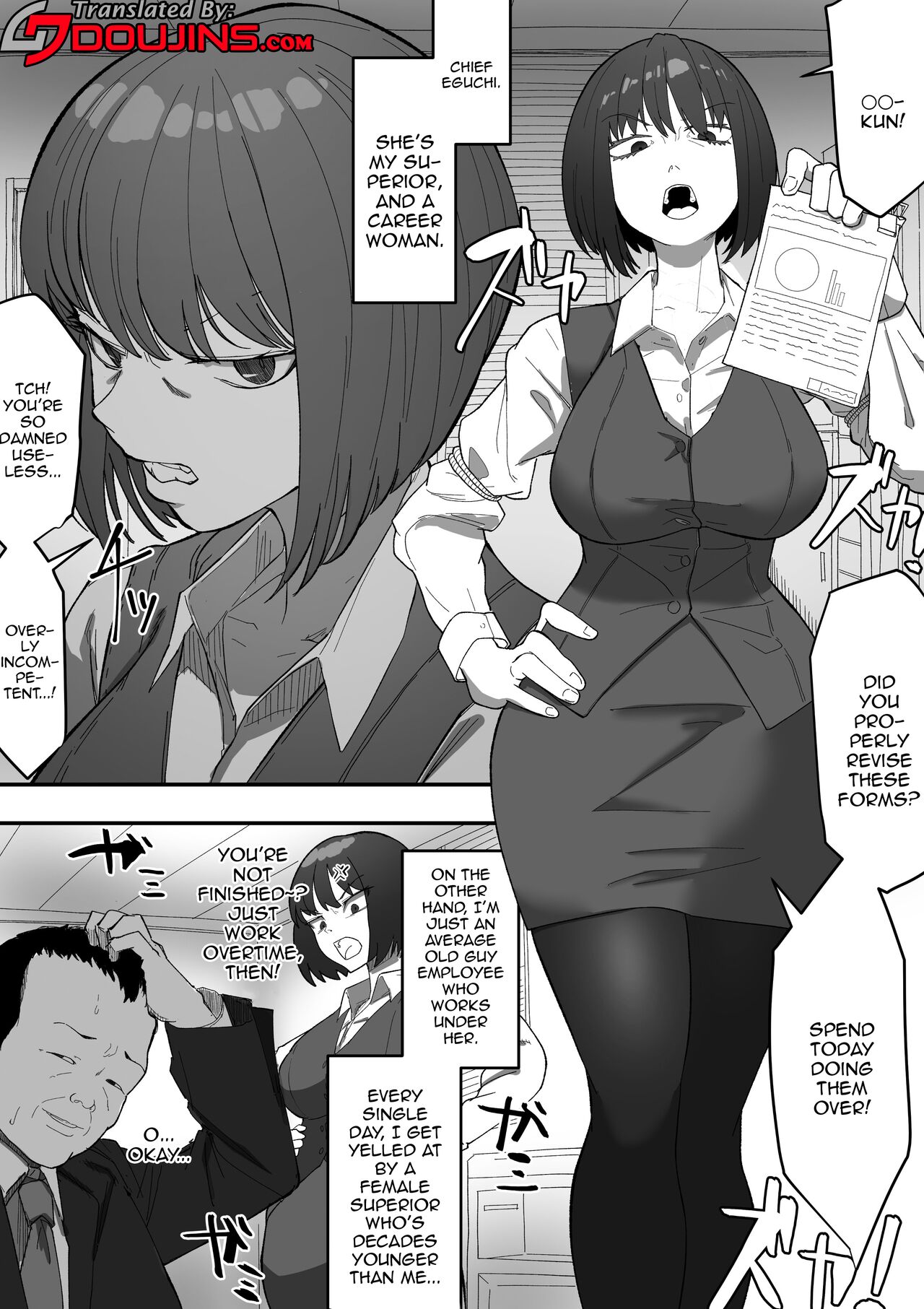 Saimin PoweHara Onna Joushi | Hypnotizing My Abusive Female Boss page 2 full