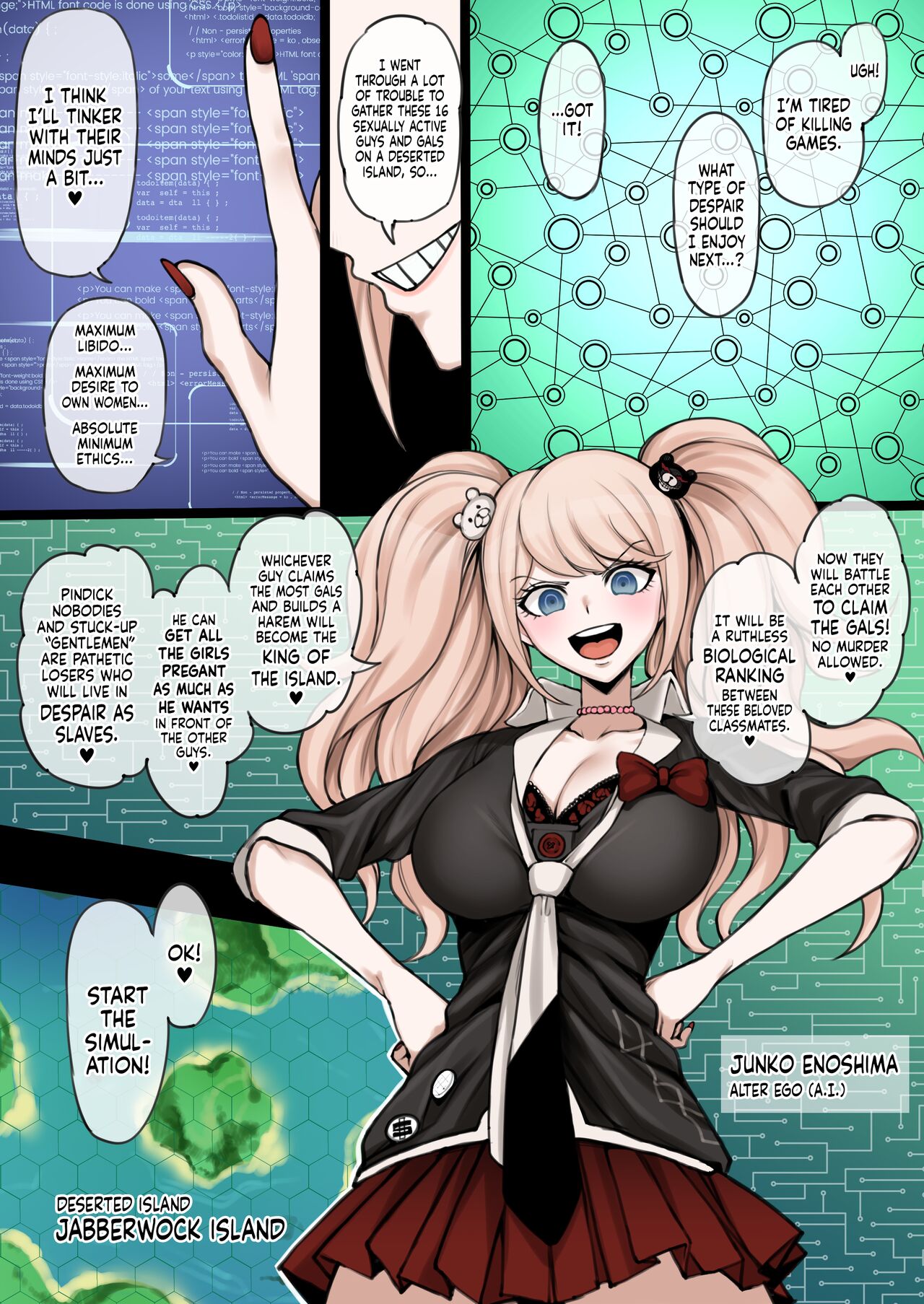 Danganronpa 2 page 1 full