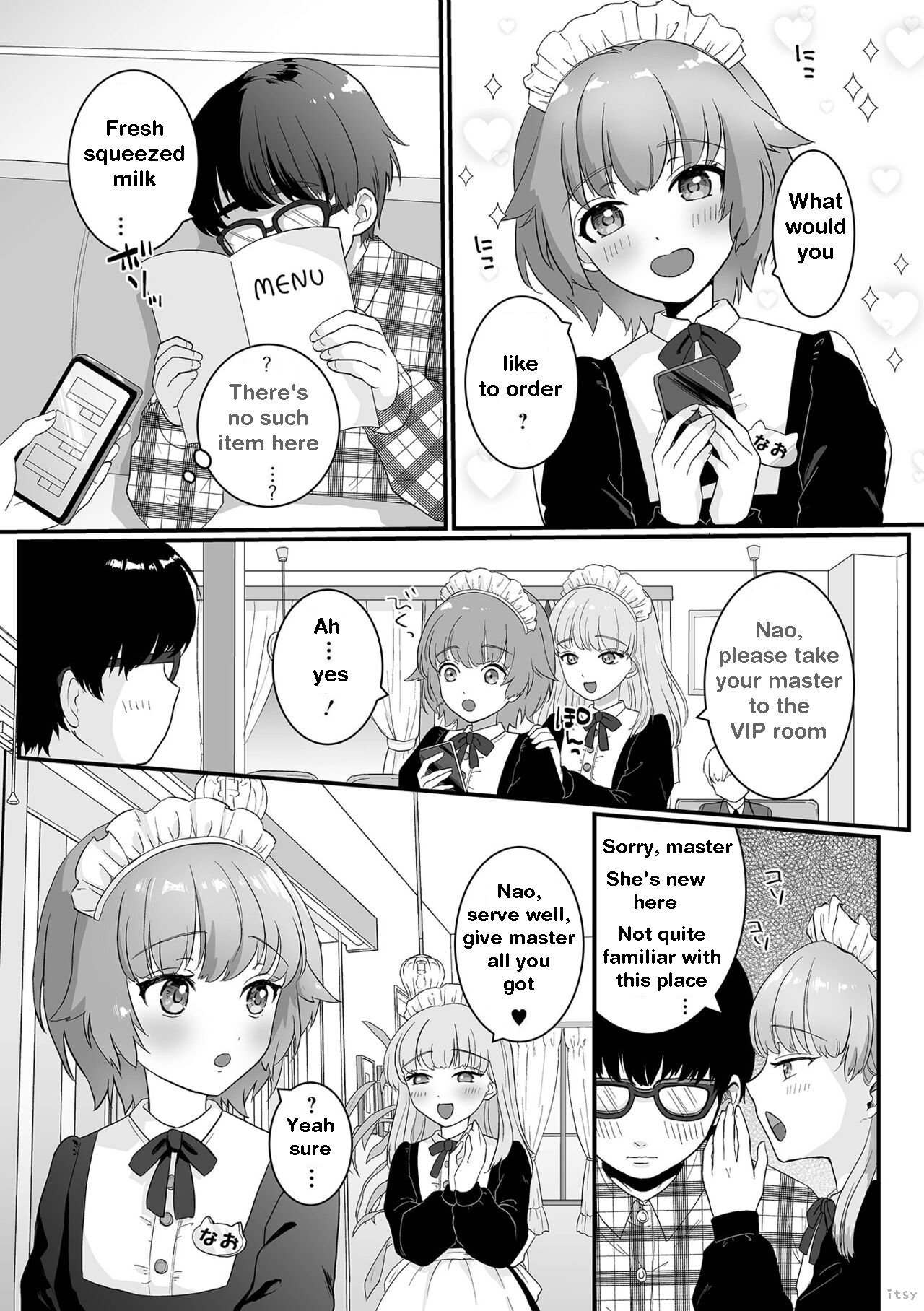 Shinmai Maid Hajimete no Okyuuji | New Maid's first time page 2 full