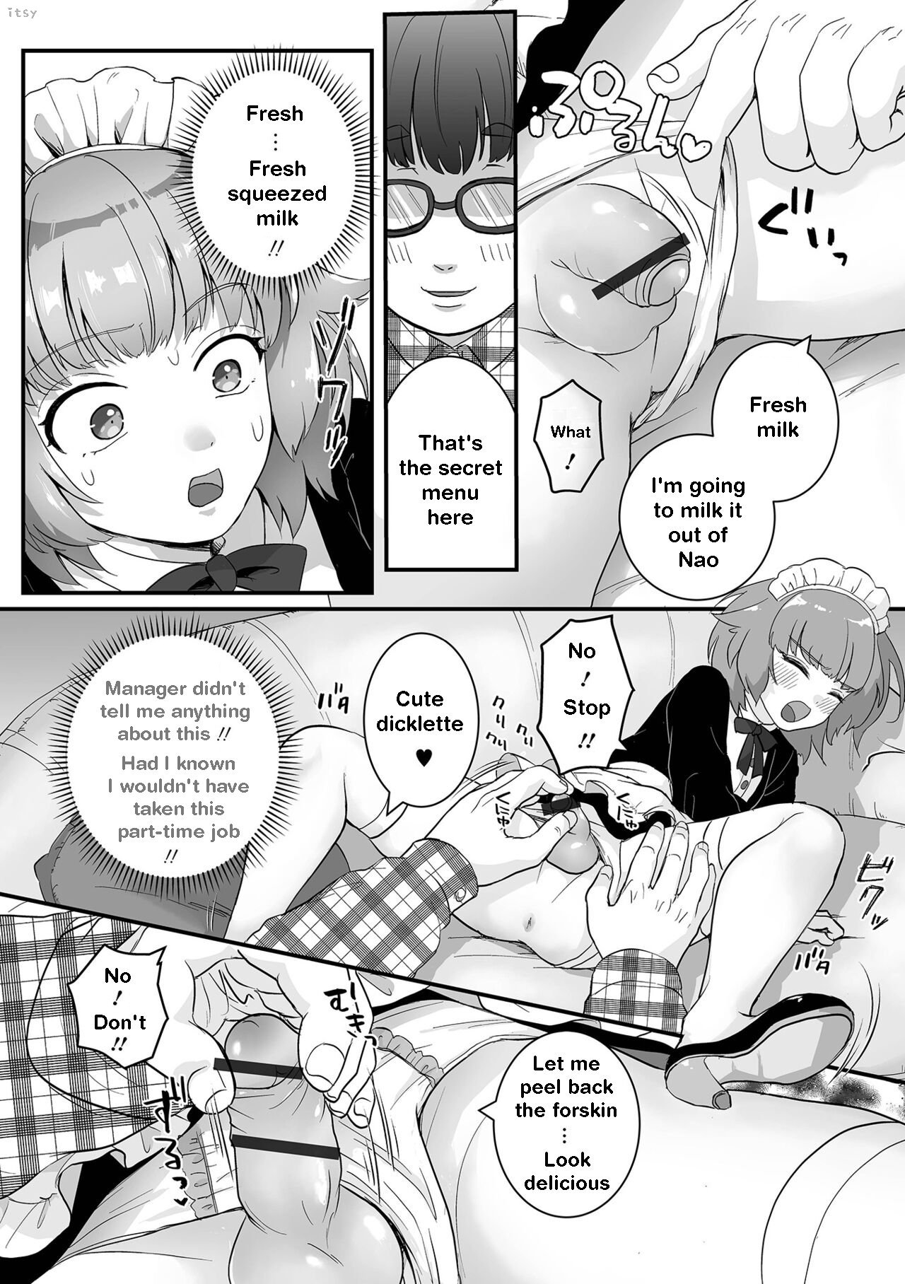Shinmai Maid Hajimete no Okyuuji | New Maid's first time page 4 full