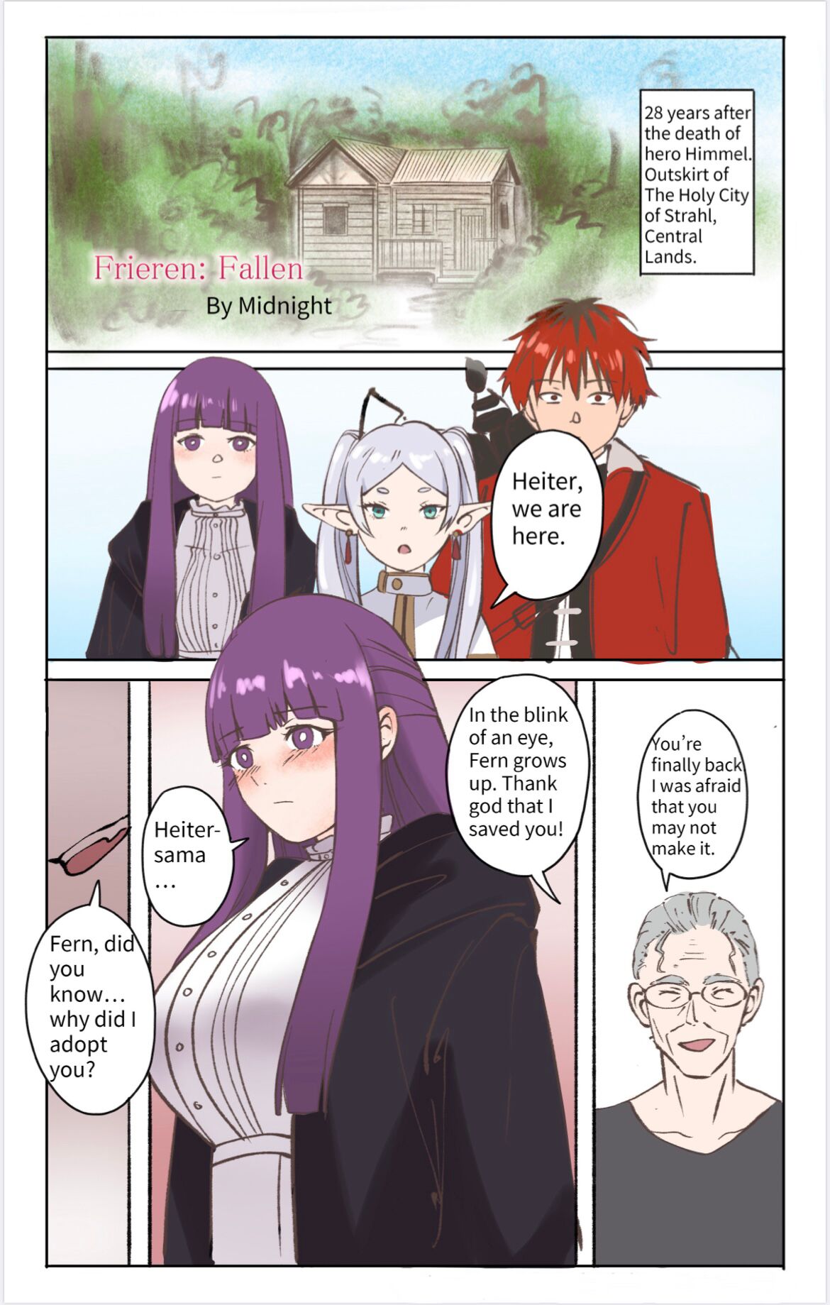 Yami-ochi no fīren 01 | Frieren: Fallen 01 page 1 full