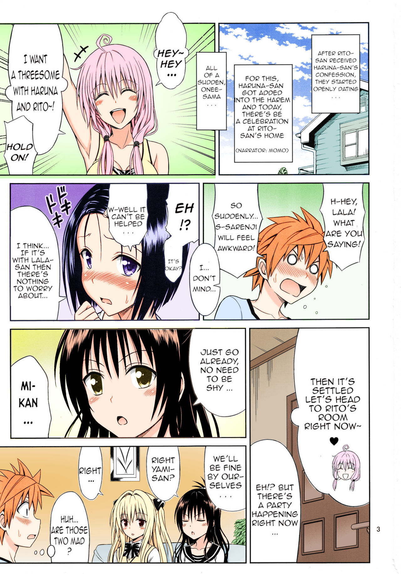To LOVE-Ru Girls page 2 full