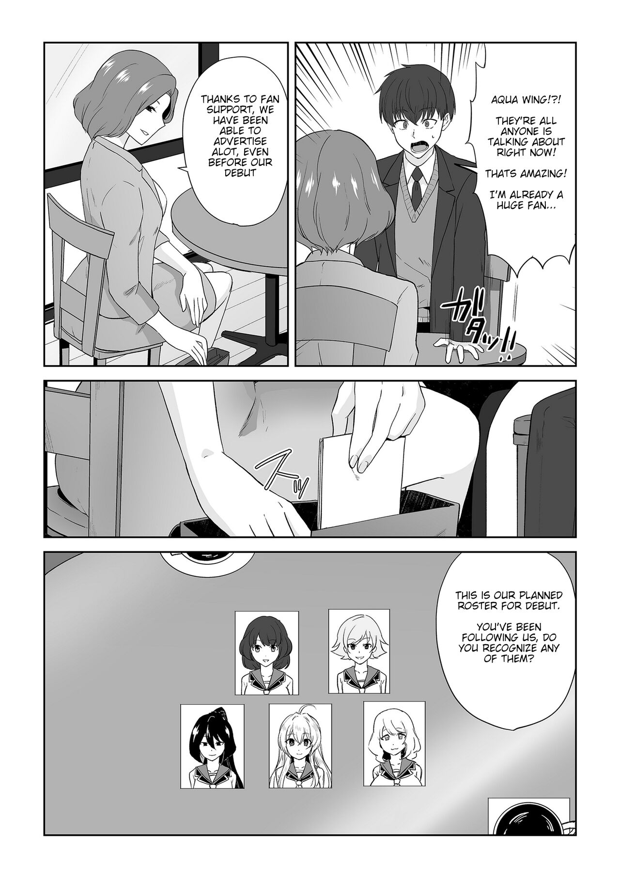 Aqua Wing ~The man who switched bodies with an idol~ page 4 full