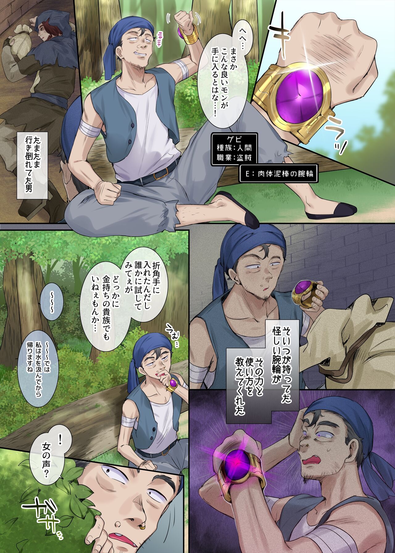 Nikutai Dorobou no Udewa - Bracelet of Body Thief page 3 full