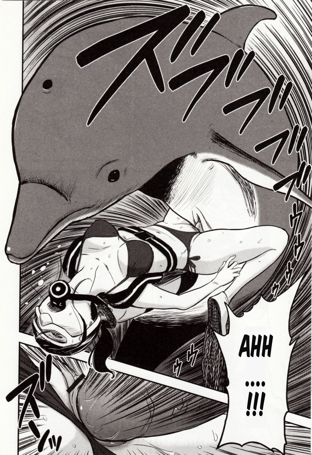 Iruka Azarashi, Futaana Zeme.  | Double hole torture page 10 full