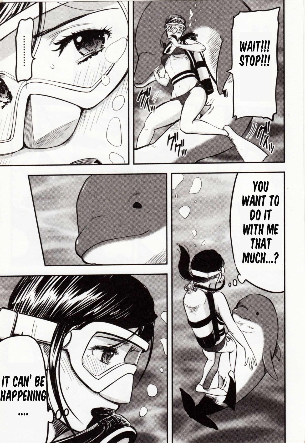 Iruka Azarashi, Futaana Zeme.  | Double hole torture page 7 full