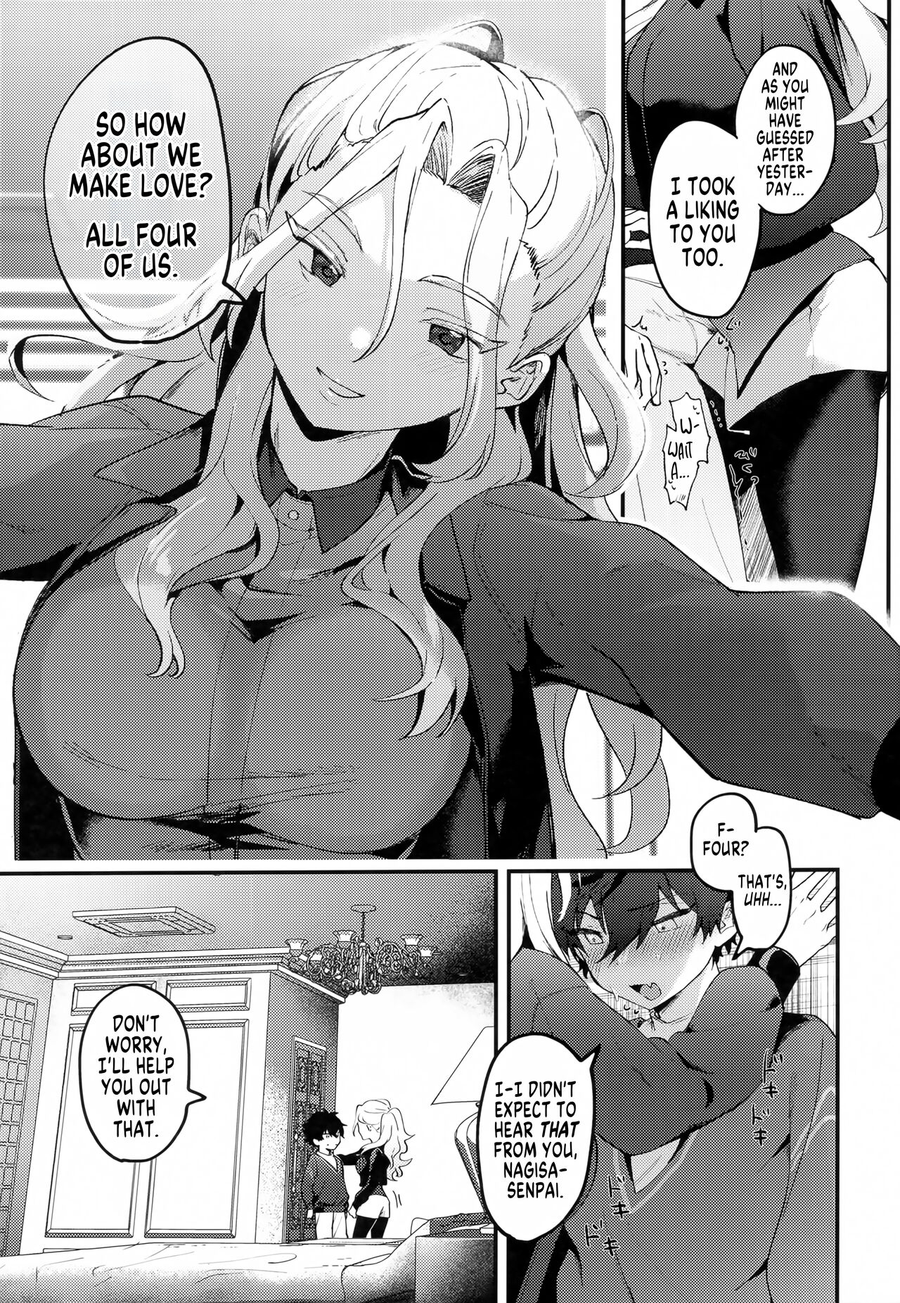 Jun Igai Nyota 2 | If Everyone Except Jun Was Turned Into a Girl Ch.2 page 8 full