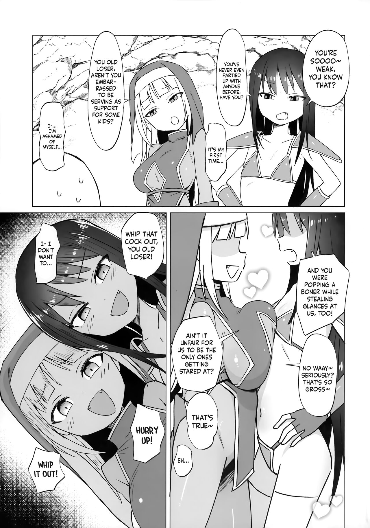 Mesugaki Party to Wakarasare Oji-san | The Brat Party and The Correcting Old Man page 6 full
