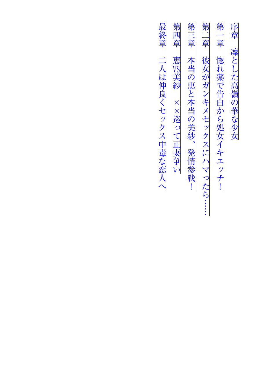 キメ恋！ 高嶺の華と幼なじみがキマった理由 page 5 full