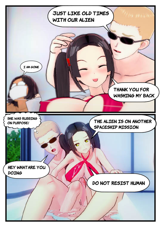 Ugly alien sister becomes hot page 10 full