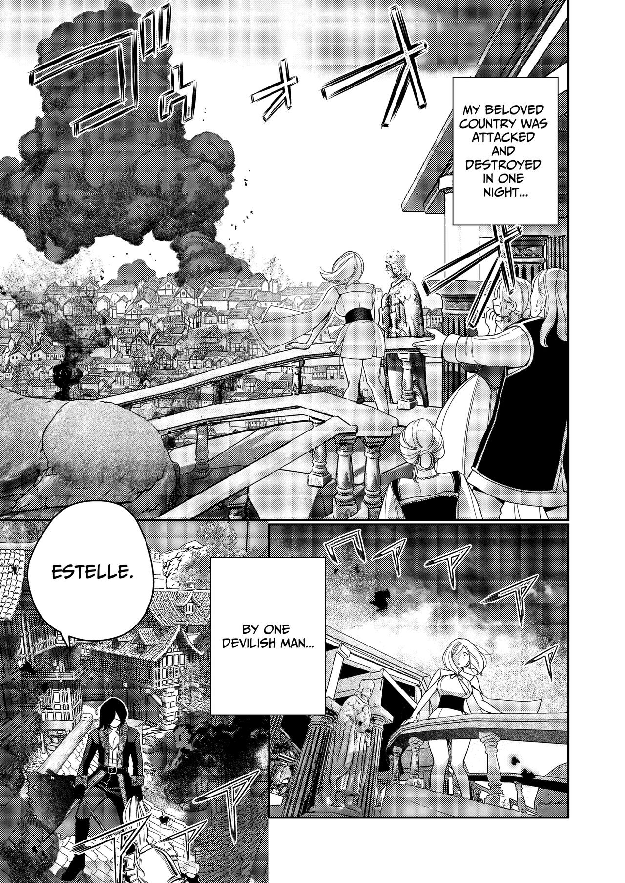 Seijo wa Tekikoku no Ou ni Otosareru | Corrupted by the Mercenary King. page 9 full