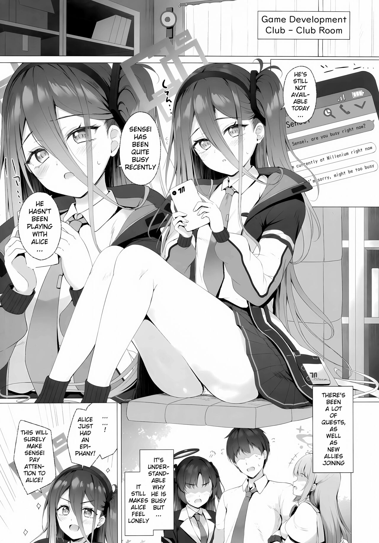 Sensei, Alice to Level Up Shimasen ka? | Sensei, will You Level-up with Alice? page 3 full