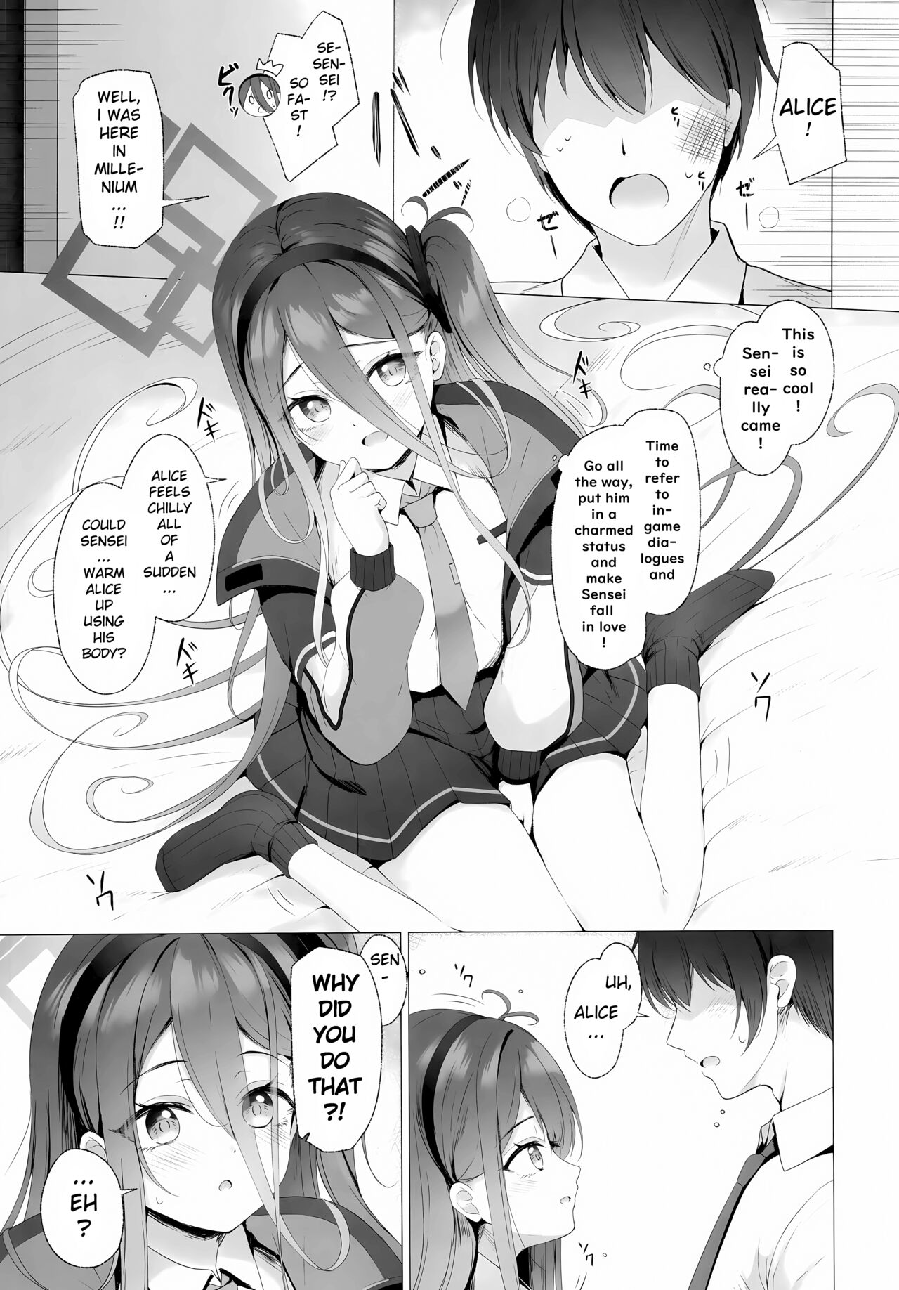 Sensei, Alice to Level Up Shimasen ka? | Sensei, will You Level-up with Alice? page 5 full