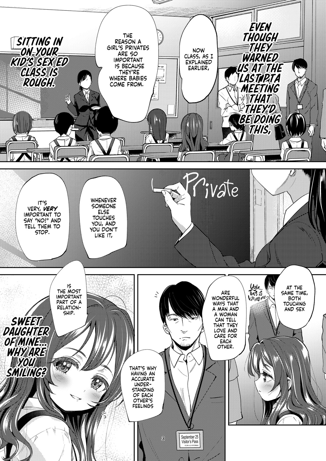 Chichi + Musume + Sex = | Father + Daughter + Sex = page 3 full