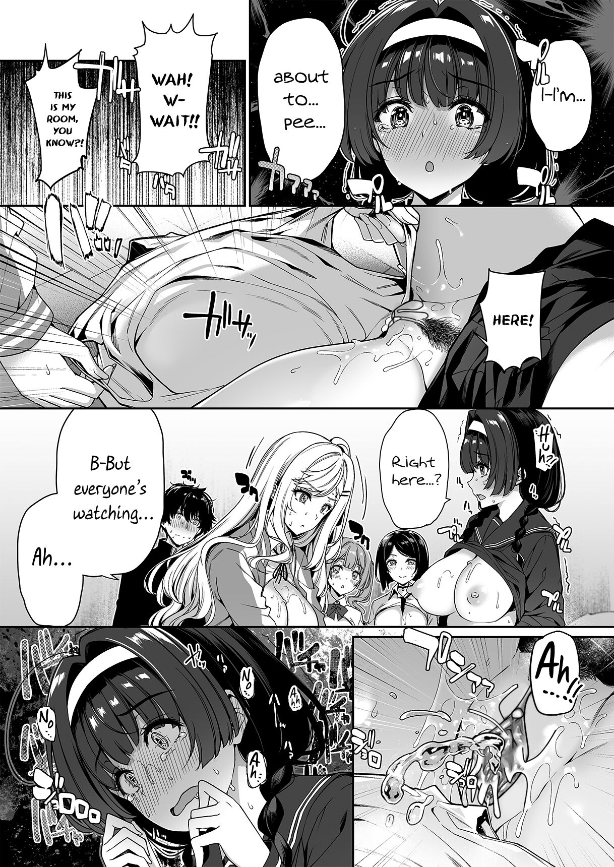 [Bottle Ship Bottler (Kazakura)] InCha Couple ga You Gal-tachi to SEX Training Suru Hanashi 2 [English] {Hennojin} [Decensored] Hentai - Raw  30