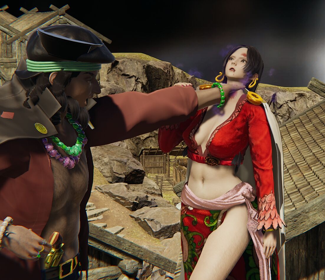 One piece Boa hancock VS Black page 4 full