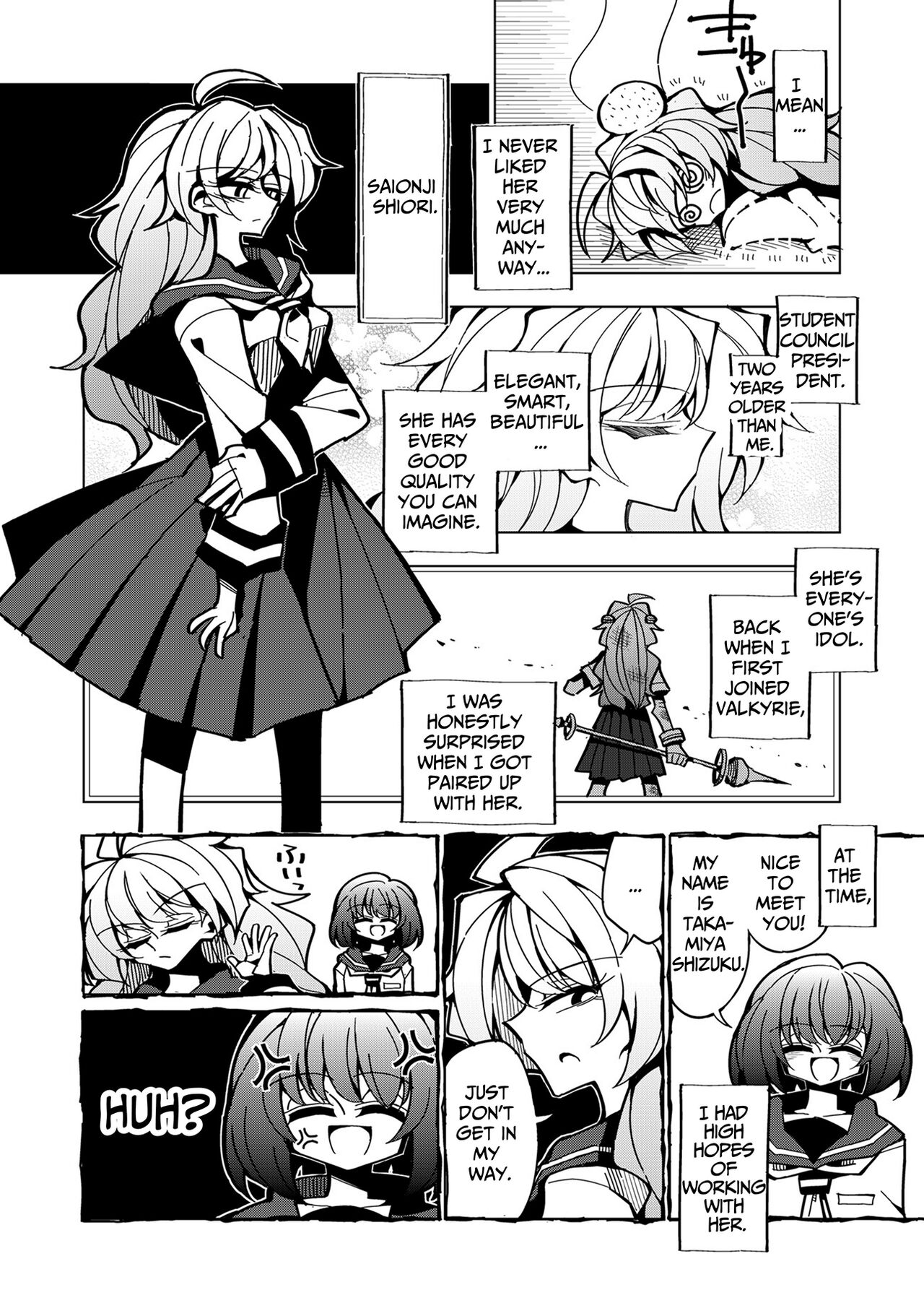 Shizuku to Shiori If  -5-ka de Oboeru! Futanari Onanie no Susume | Shizuku & Shiori ~It's Up to Me To Service Futanari-modified Senpai!~ page 5 full
