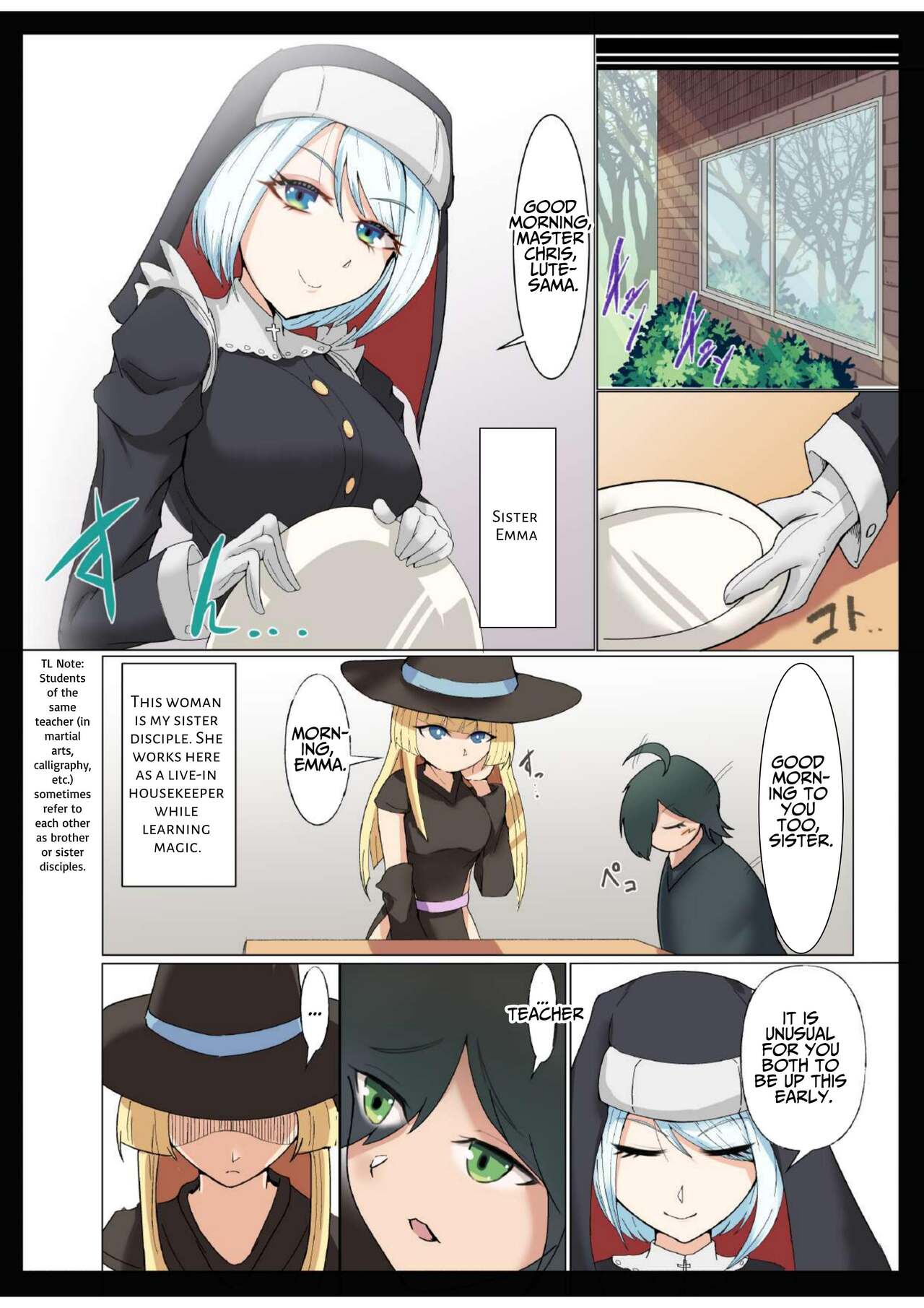 My Nunmaid Became A Succubus In Heat!? ~The Sexy Struggles Of Christine The Witch!!~ page 4 full