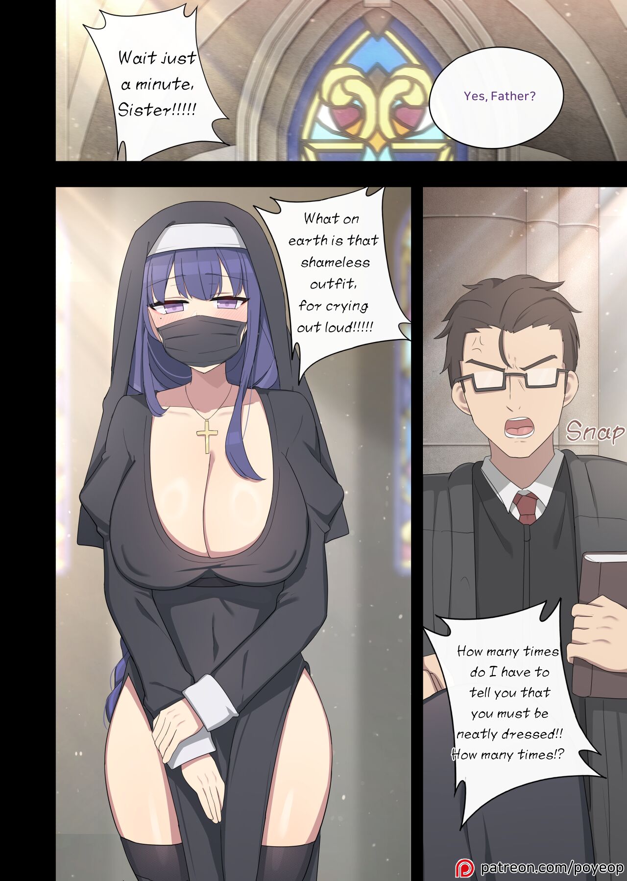 Novice Nun Raiden 1-2 page 1 full