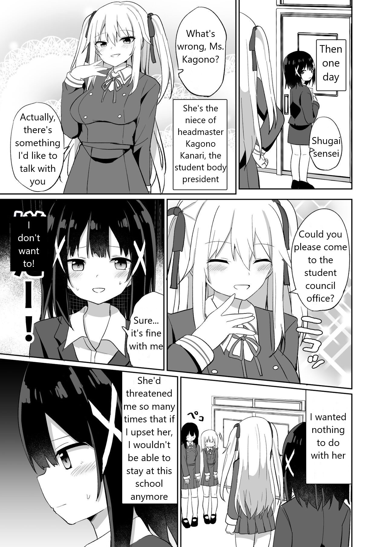 Ojou-sama Gakkou ni Onna Kyoushi toshite Funin Shita Ore to Futanari Ojou-sama page 9 full