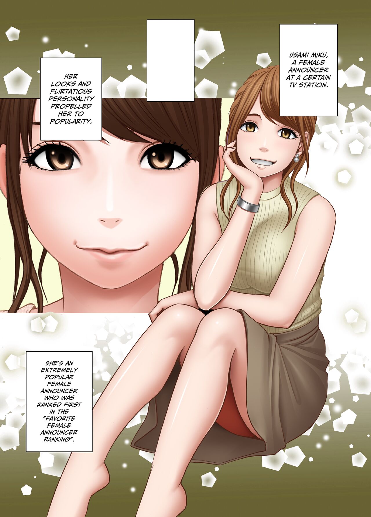 namaiki na jyoshi anaunser ga kakushita AD ni wakaraserareru made page 2 full