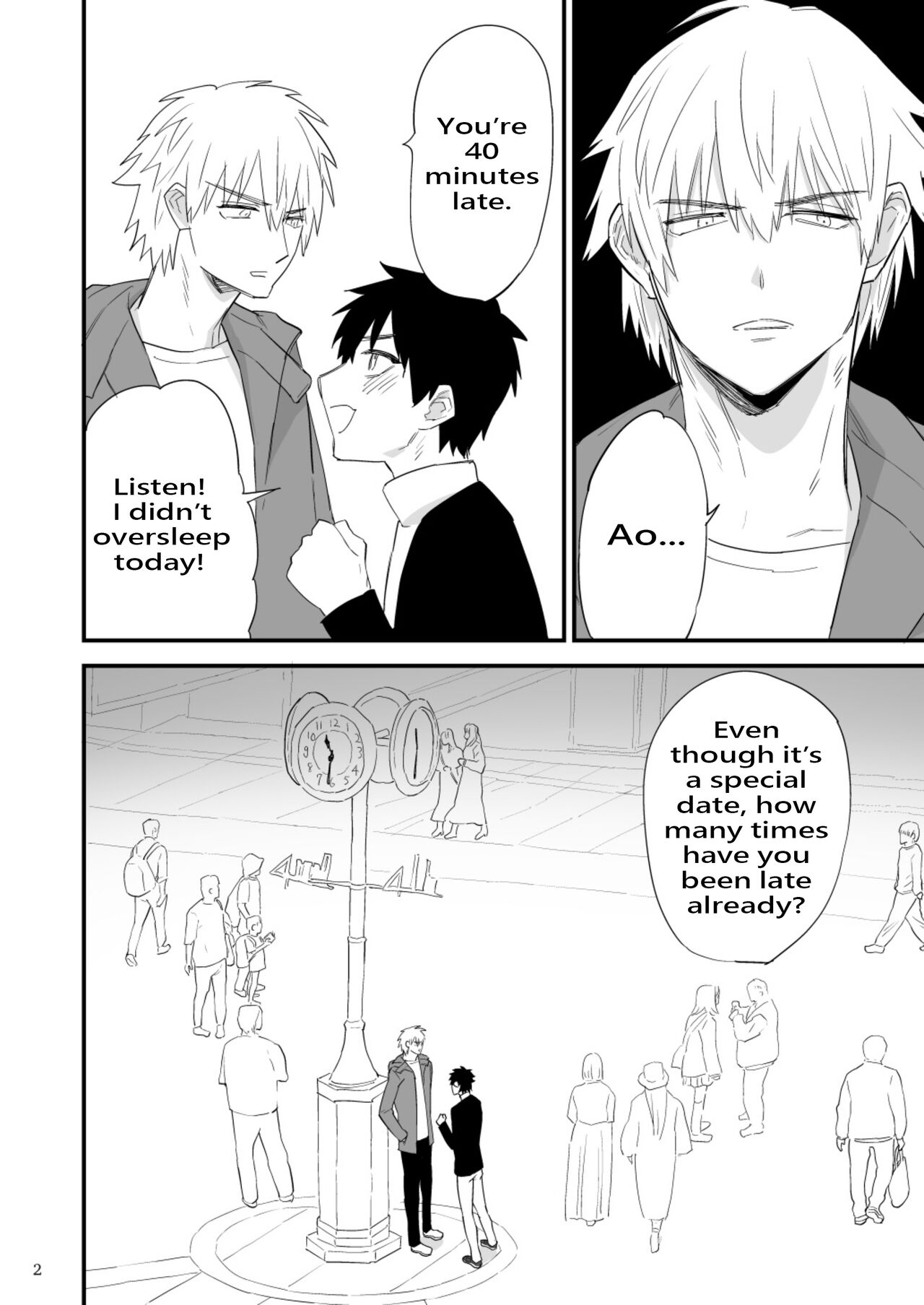 Punishment game for my boyfriend ~first forced climax~ page 3 full