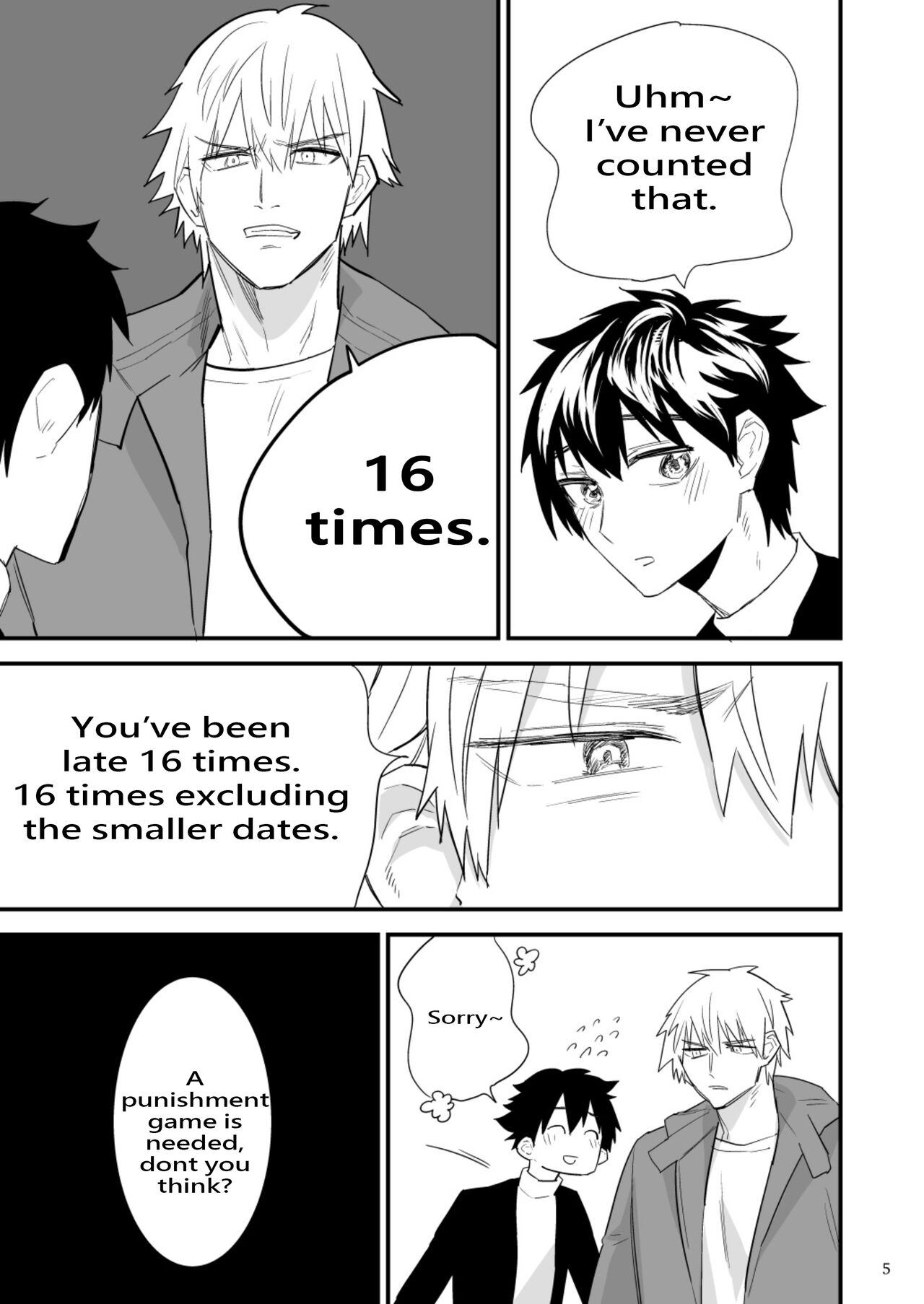 Punishment game for my boyfriend ~first forced climax~ page 6 full
