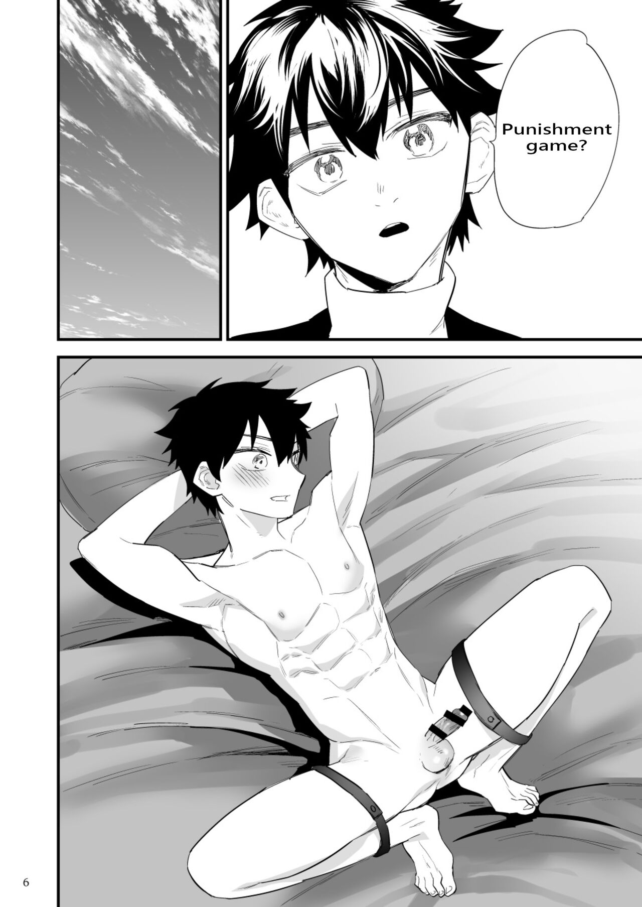 Punishment game for my boyfriend ~first forced climax~ page 7 full