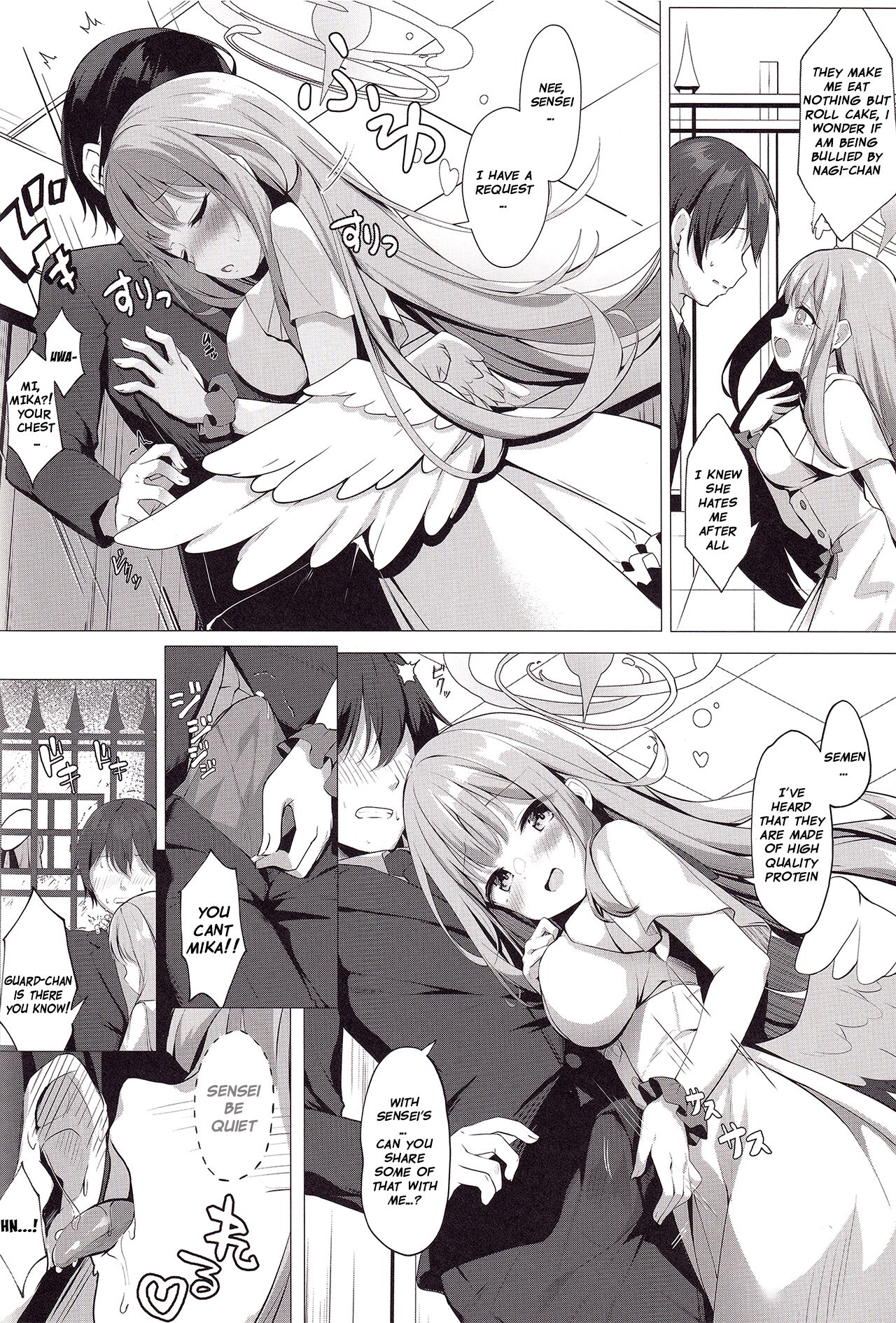 Sensei de, Eiyou Hokyu Shitai naa |  I Want To Be Nourished By Sensei page 6 full