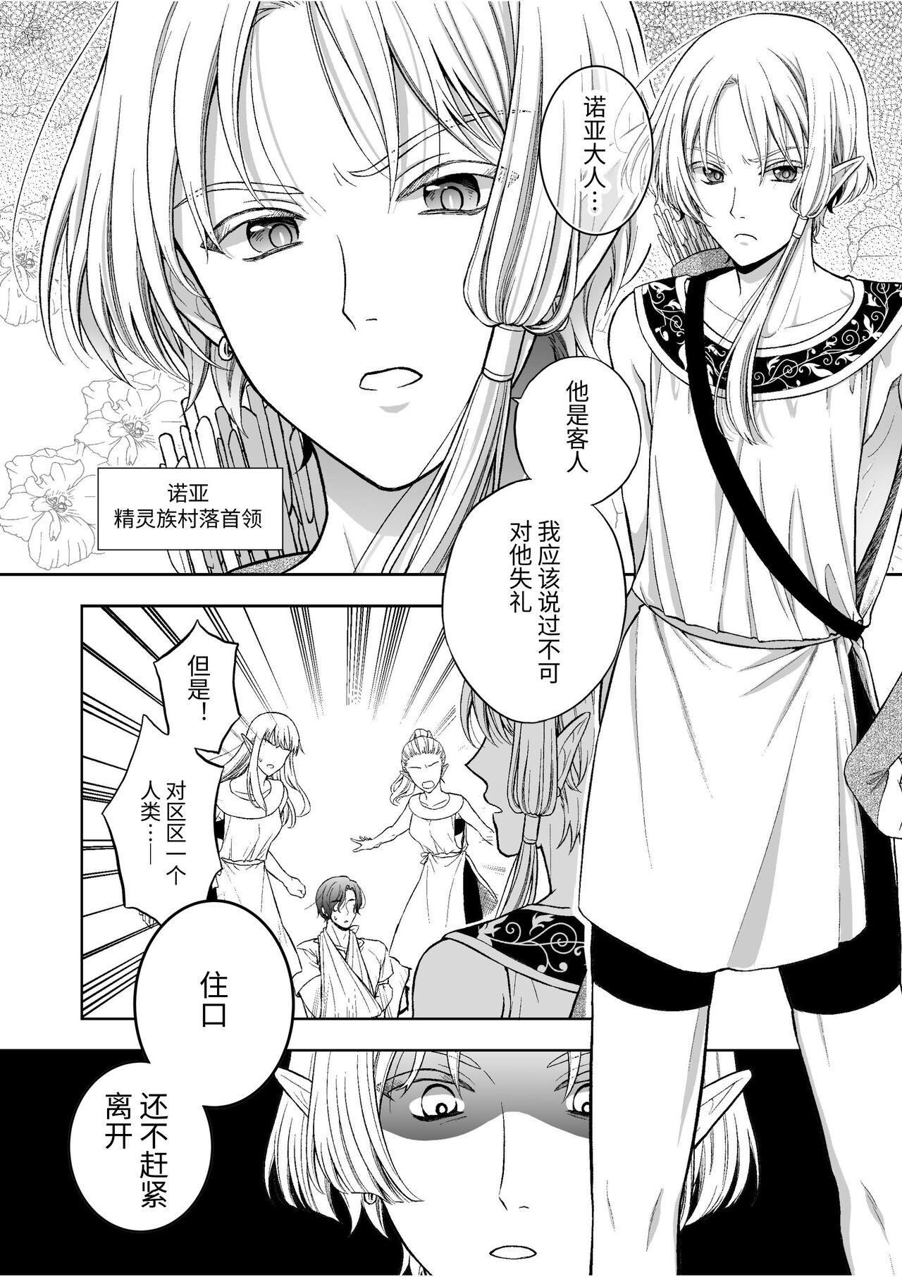 気高きエルフは淫らに堕ちて腕の中 page 4 full