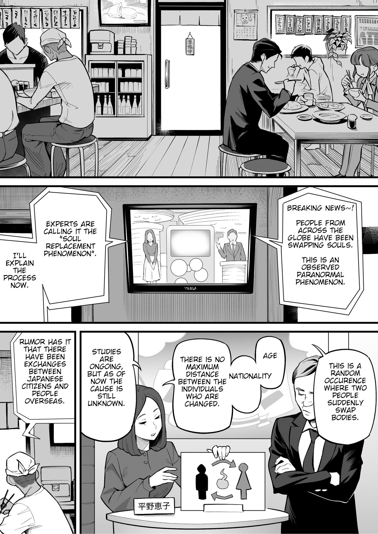 Soul Swapping Phenomenon -Case 1 Shiori Fukami- page 10 full