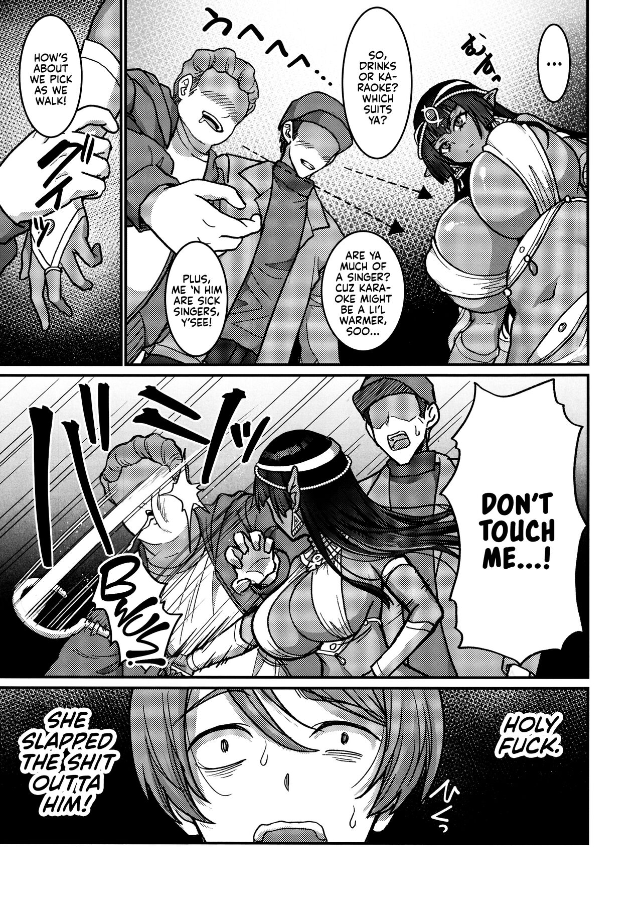 Muchi Muchi Kasshoku Oujo to Yarimakuri Dousei Seikatsu | Non-stop Fucking at Home With This Dummy Thicc Chocolate Princess page 4 full