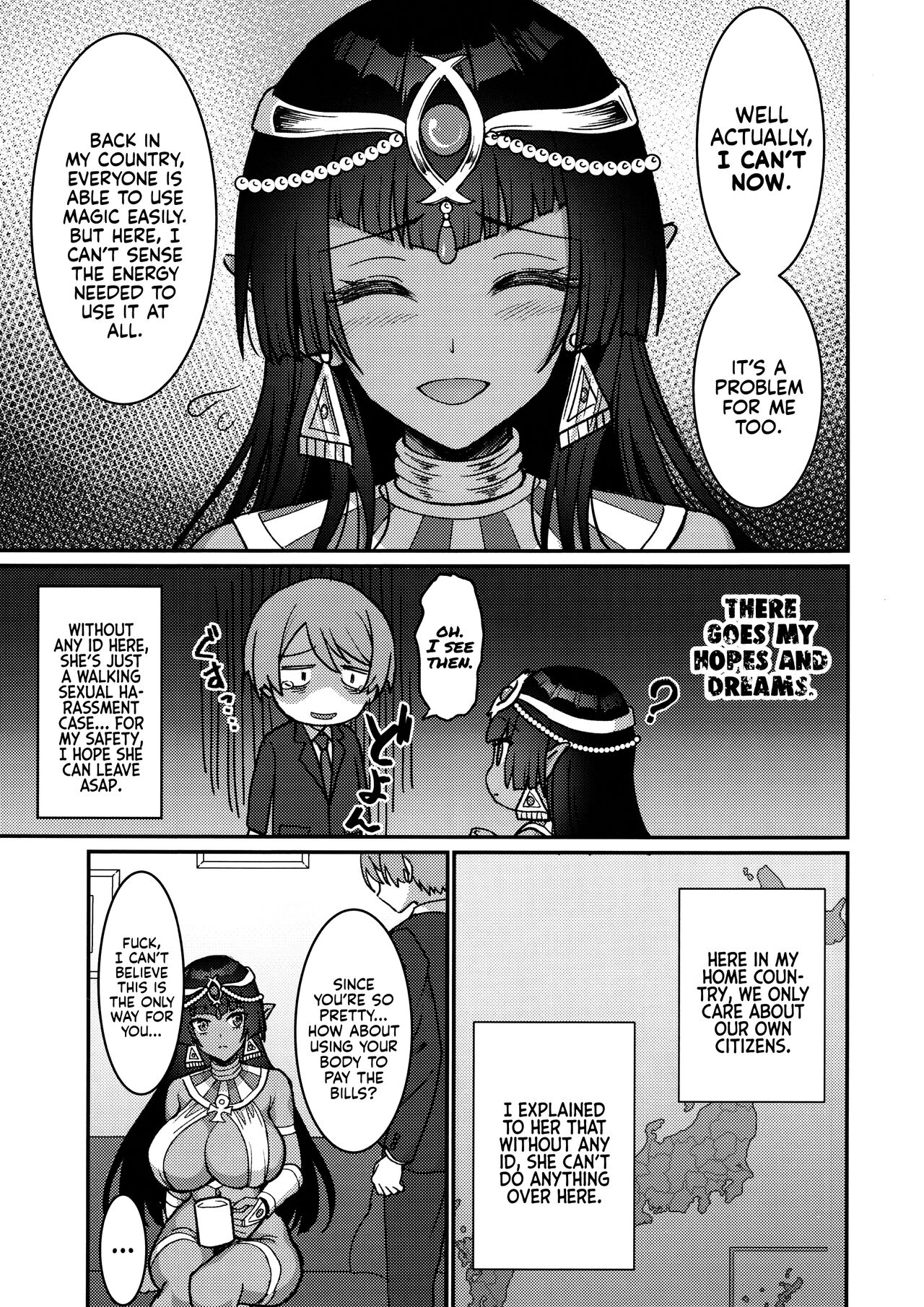 Muchi Muchi Kasshoku Oujo to Yarimakuri Dousei Seikatsu | Non-stop Fucking at Home With This Dummy Thicc Chocolate Princess page 8 full