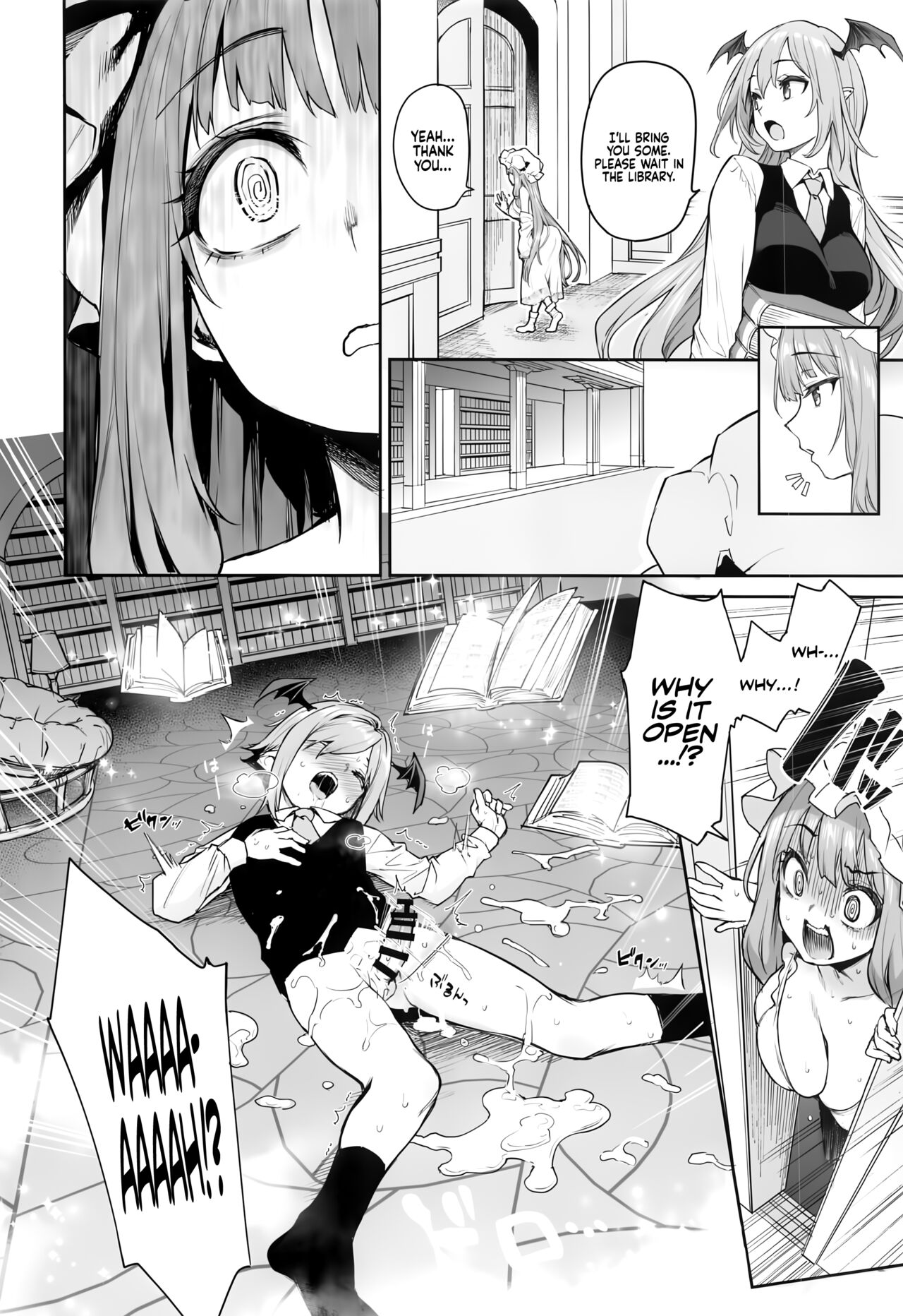 Patchouli-sama to Himitsu no Heya | Patchouli and the Chamber of Secrets page 7 full
