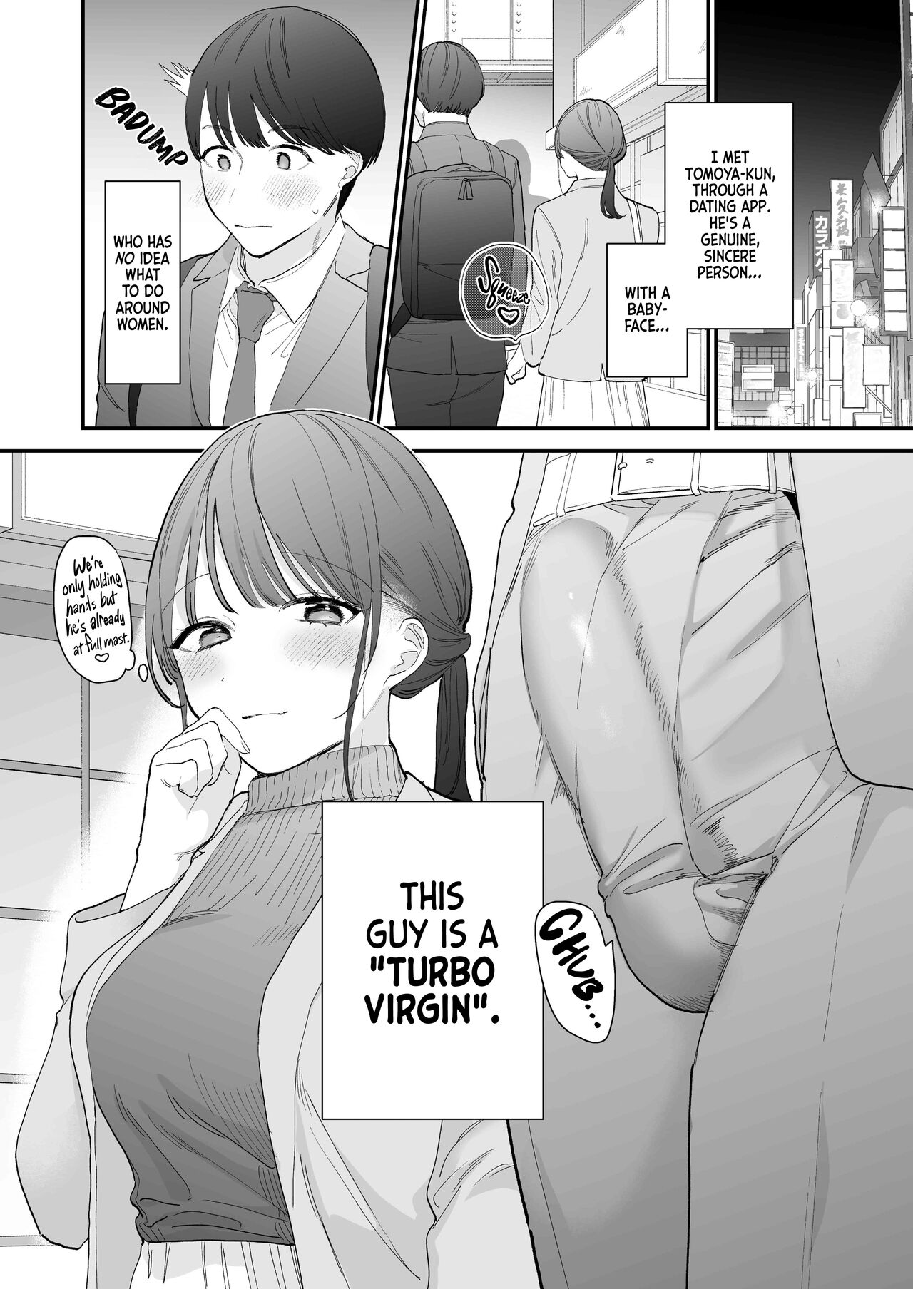 Kawaii Doutei Tomoya-kun ga Konna Dekai nante Kiitenai | I Had No Idea This Cute Virgin Was Packing page 3 full