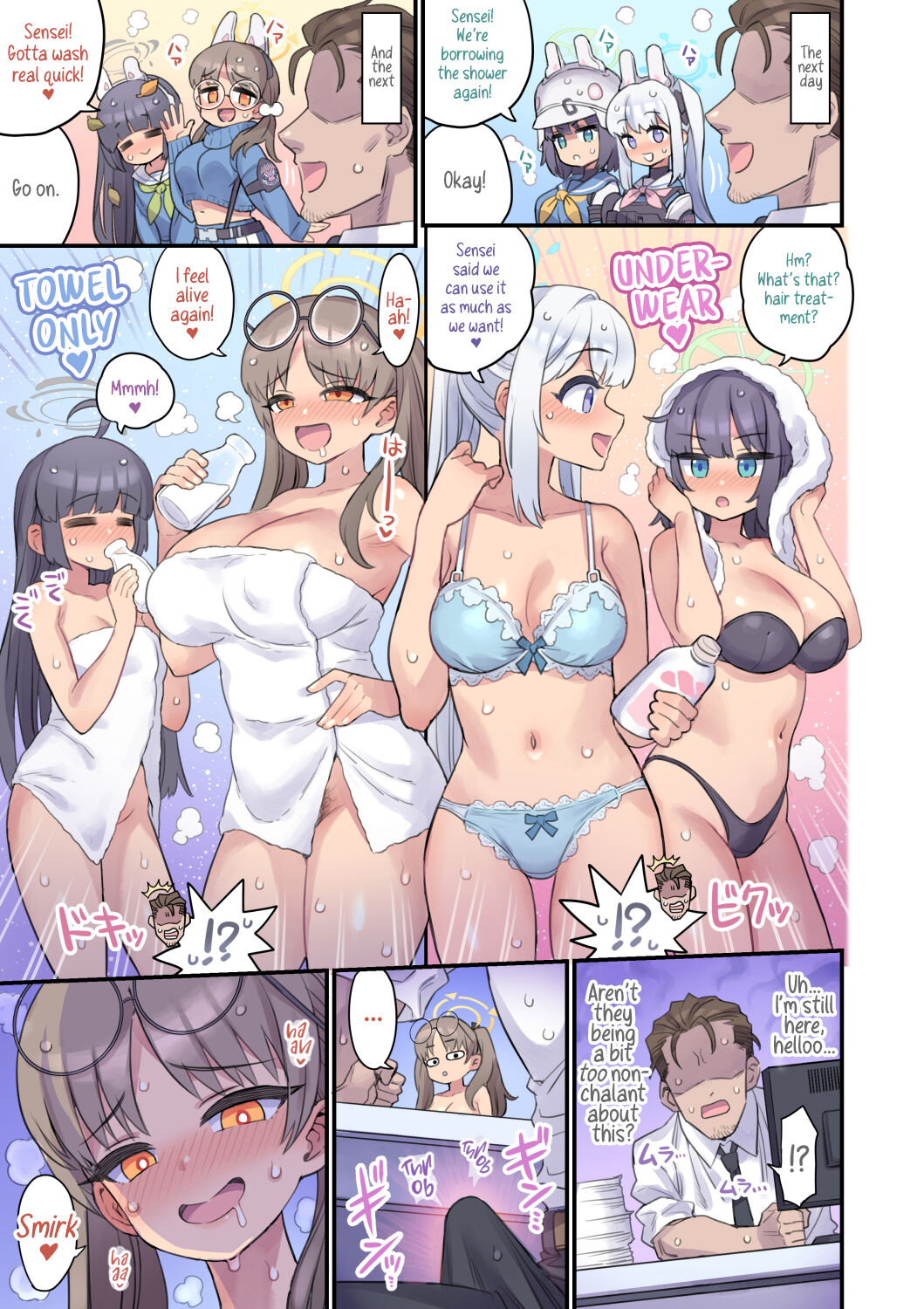 Seito to Issen Koechau Hon RABBIT Shoutai Hen | Crossing the Line With My Students - RABBIT Squad Edition page 4 full