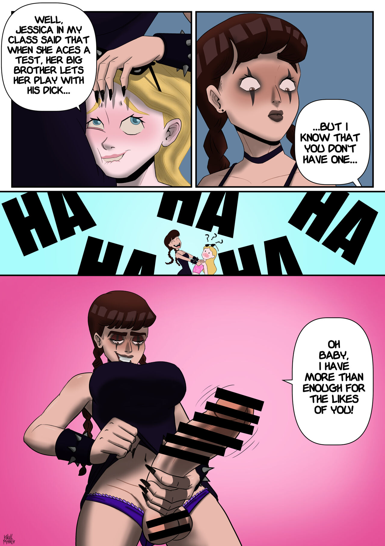 Loli Teen MILF Comic page 2 full