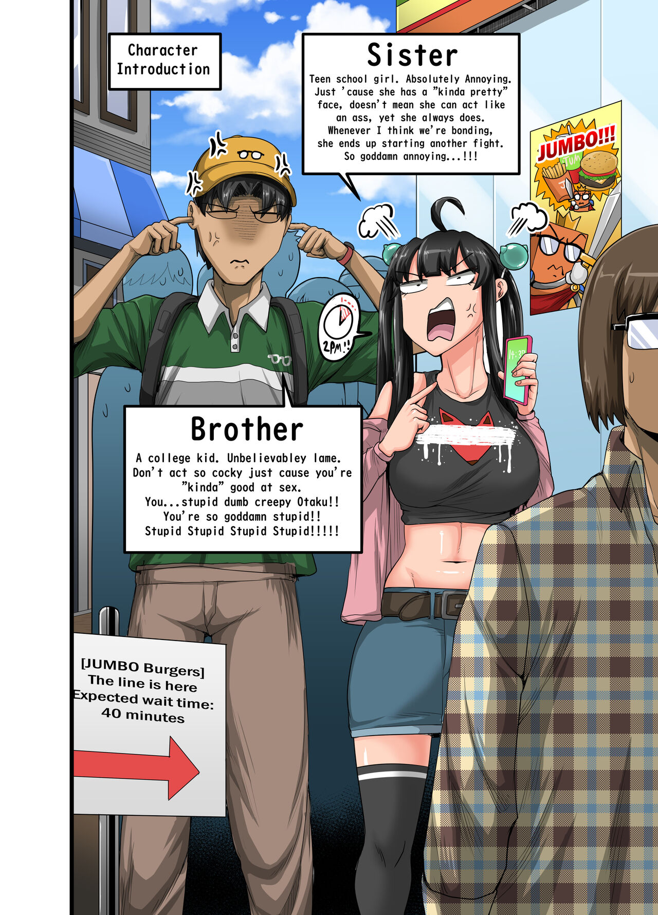 Annoying Sister NEEDS to be Scolded!! - Part 3 page 2 full