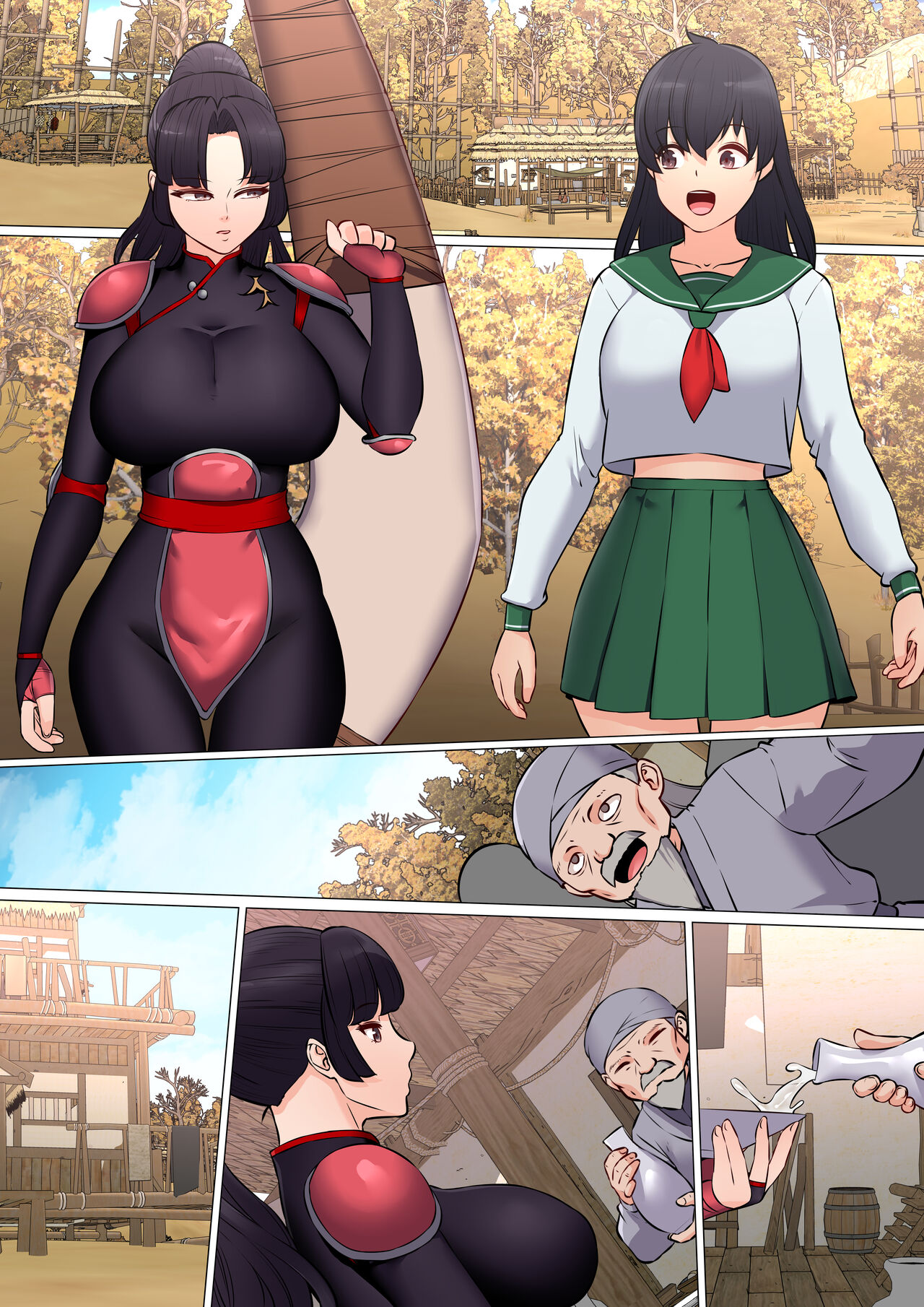 Monster Mother Exorcists 1 page 2 full