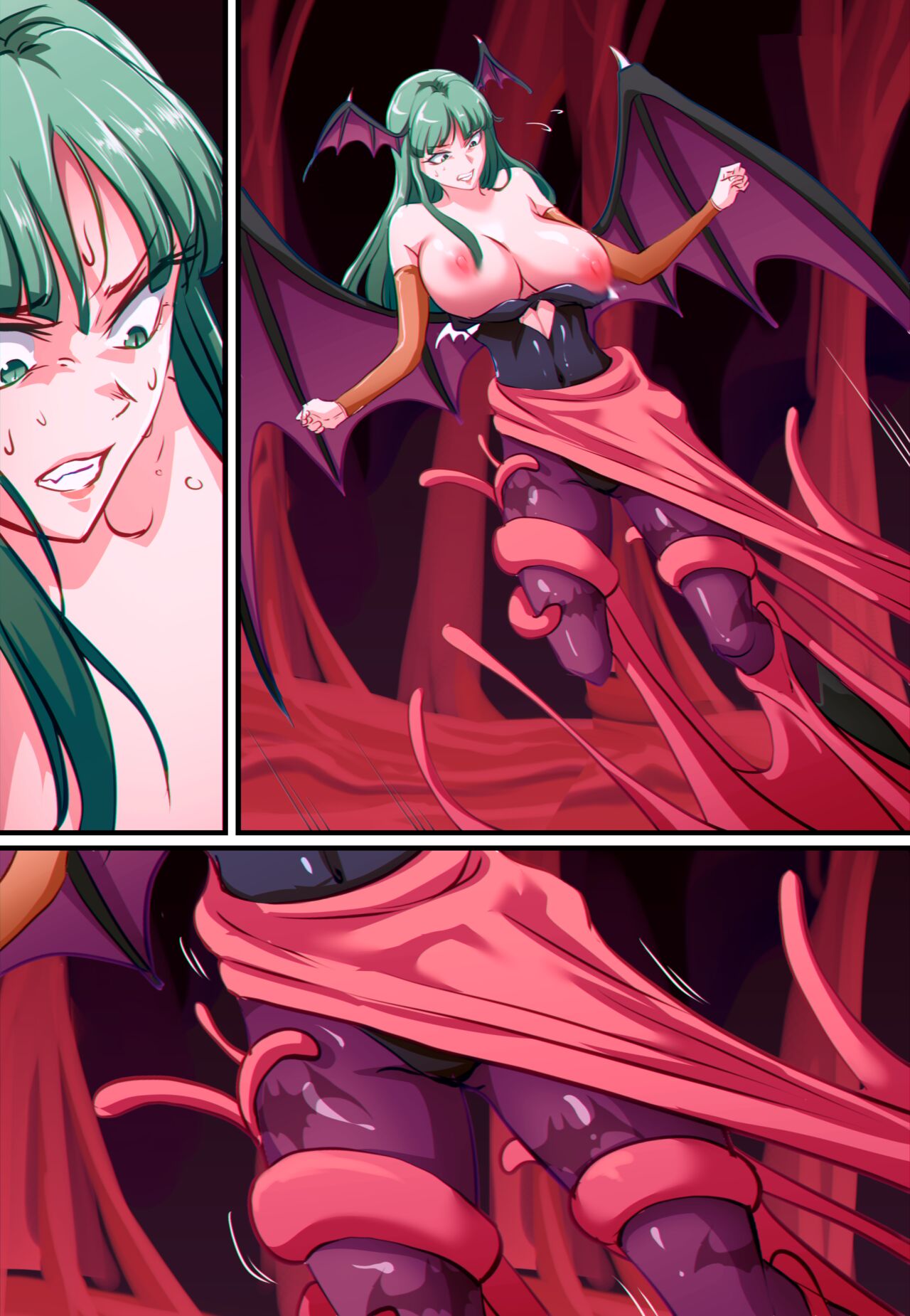 Darkstalkers - Morrigan Aensland page 10 full