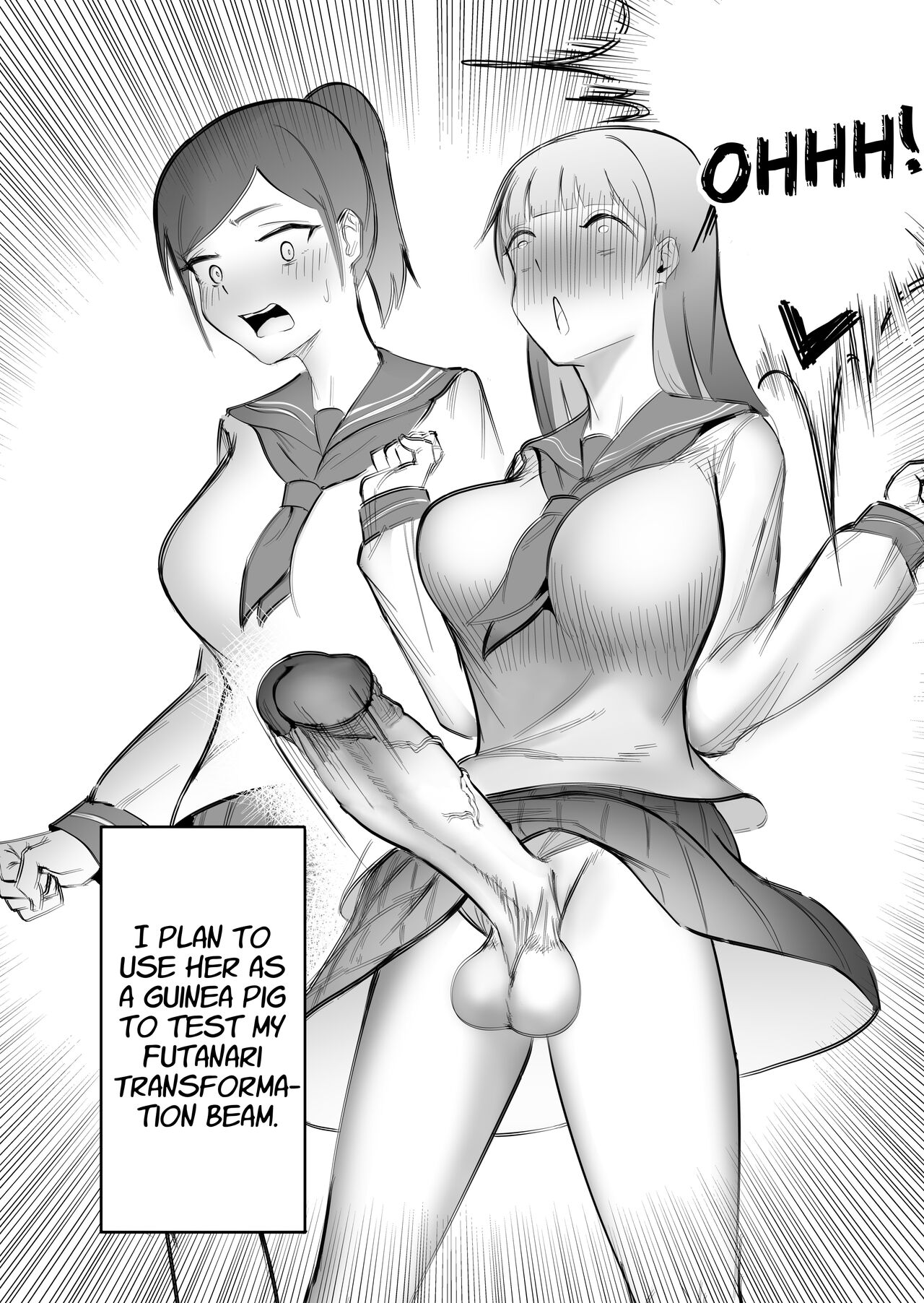 Seiso na JK ni Chinchin Hayashitara Zenbu Bukkowareta Hanashi   All Hell Was Unleashed When A Prim & Proper JK Grew A Dick page 3 full