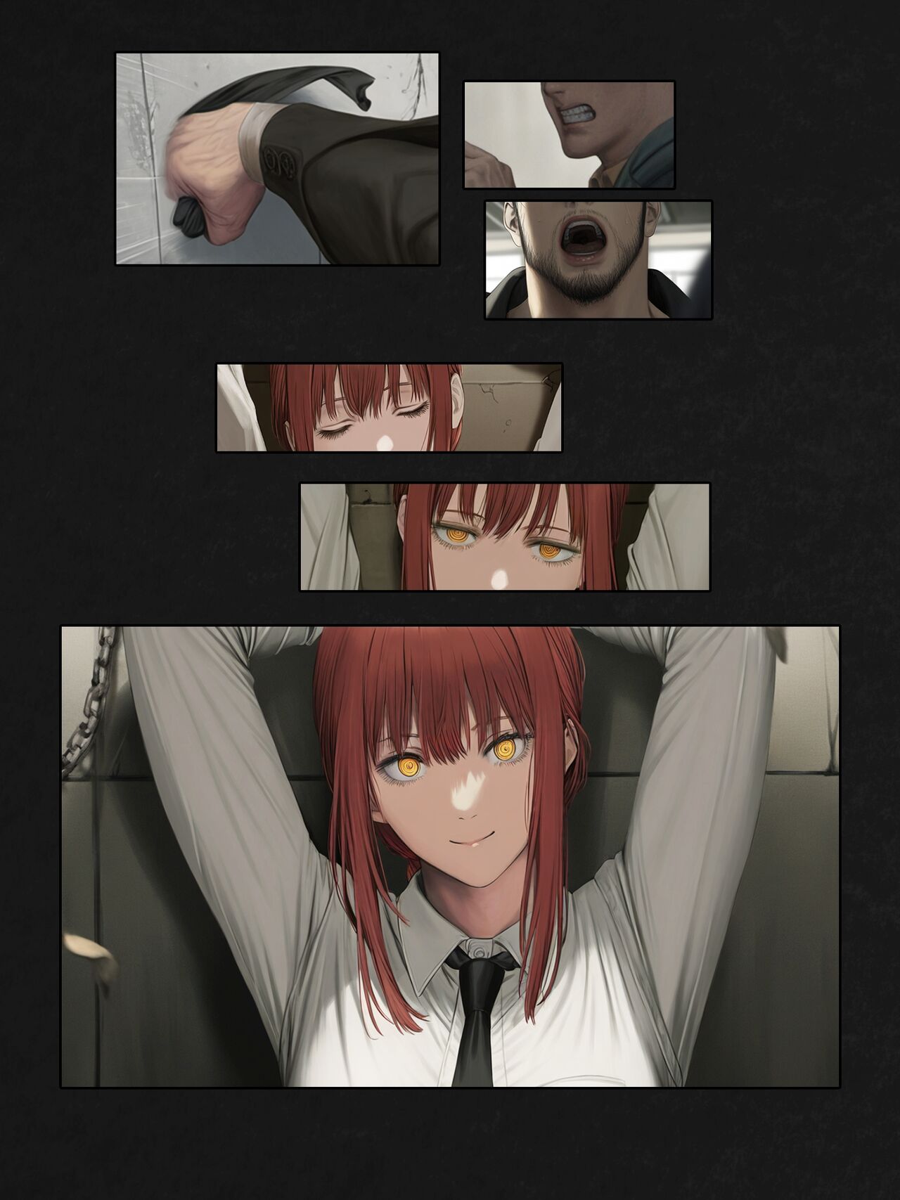 A Makima Doujin: The Day They Controlled a Devil page 9 full