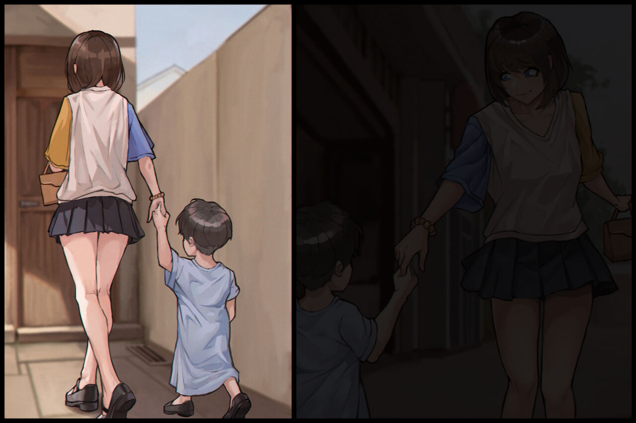 触手の苗床化孕み袋   人妻と夫がオナニーしているときに UMAの触手に肉体改造され強○出産 page 6 full