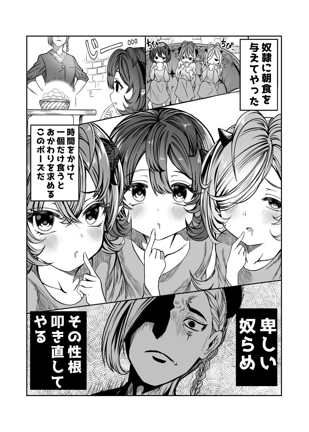 Dorei o Choukyou shite Harem Tsukuru ~Sodateta Dorei-tachi to Junai Harem H suru made no Hanashi~ "Manga Ban" page 6 full
