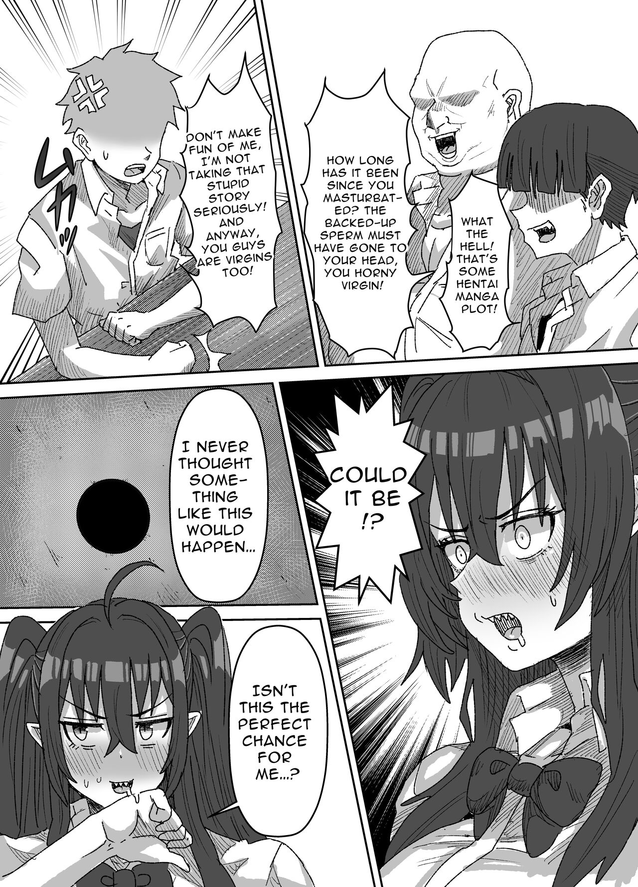In kyasakyubasu ~Inma to Ijigen ni Tsunagaru Ana~ | Gloomy Succubus ~glory hole connected to another dimension~ page 10 full