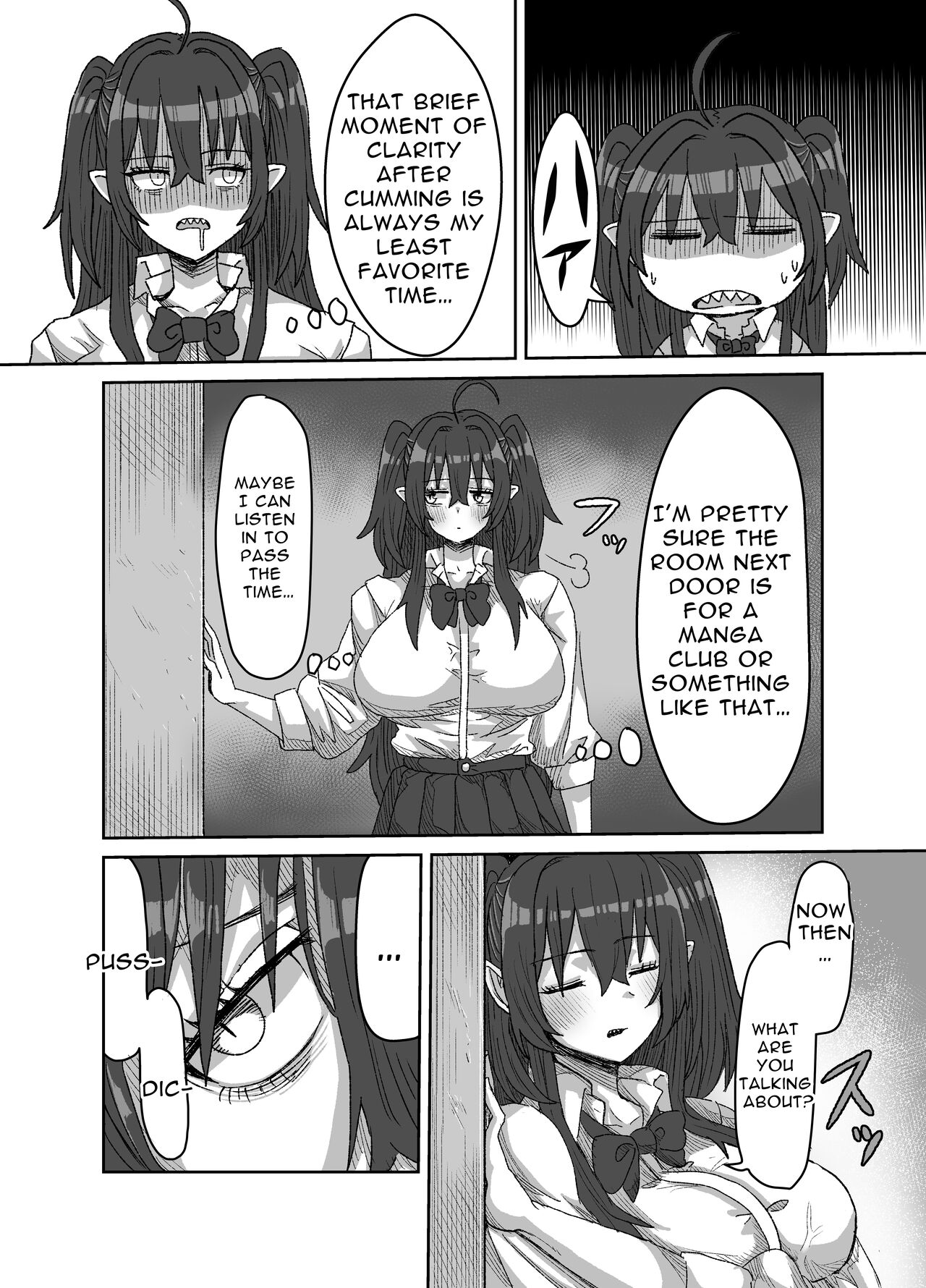 In kyasakyubasu ~Inma to Ijigen ni Tsunagaru Ana~ | Gloomy Succubus ~glory hole connected to another dimension~ page 7 full