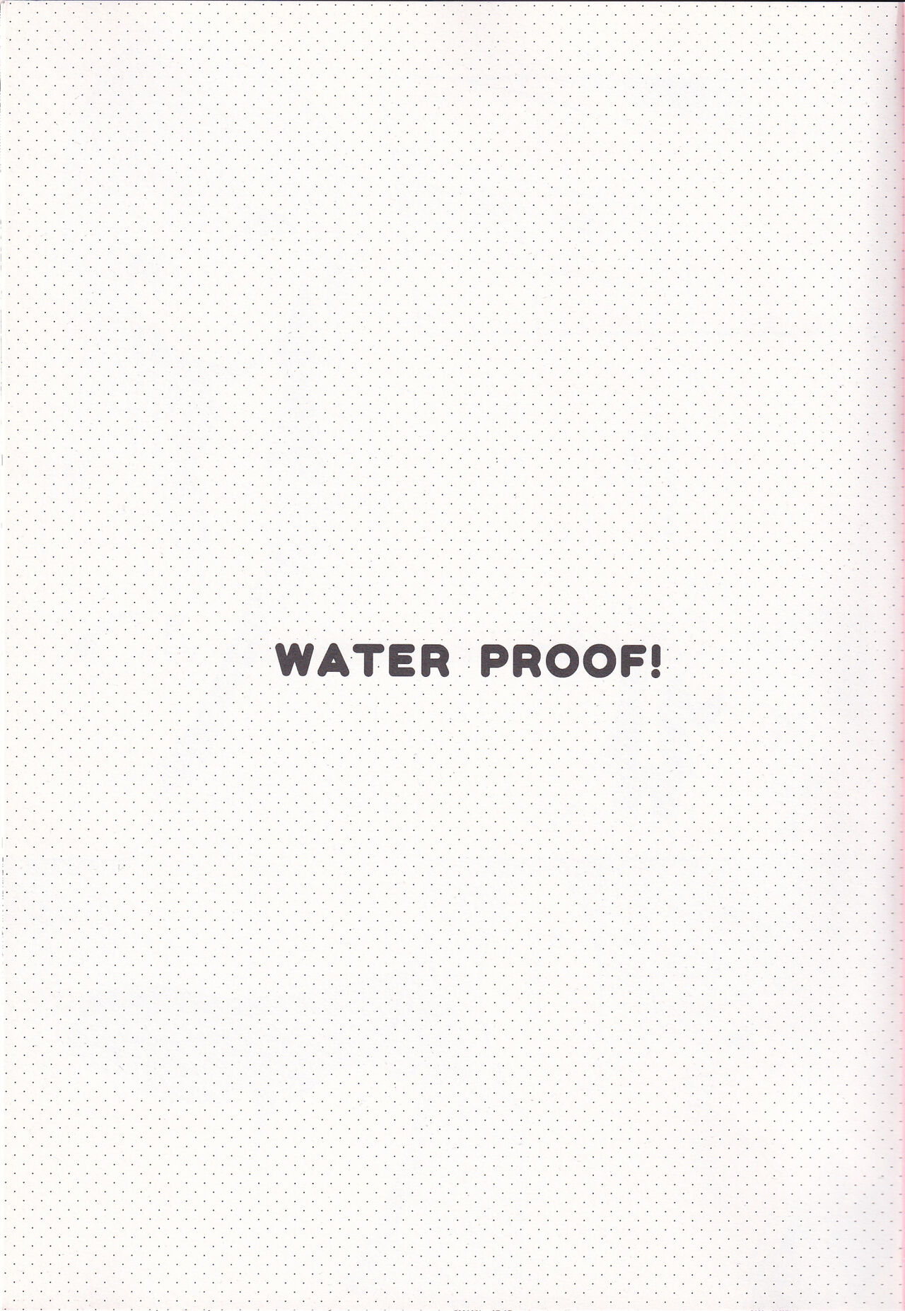 WATER PROOF! page 3 full