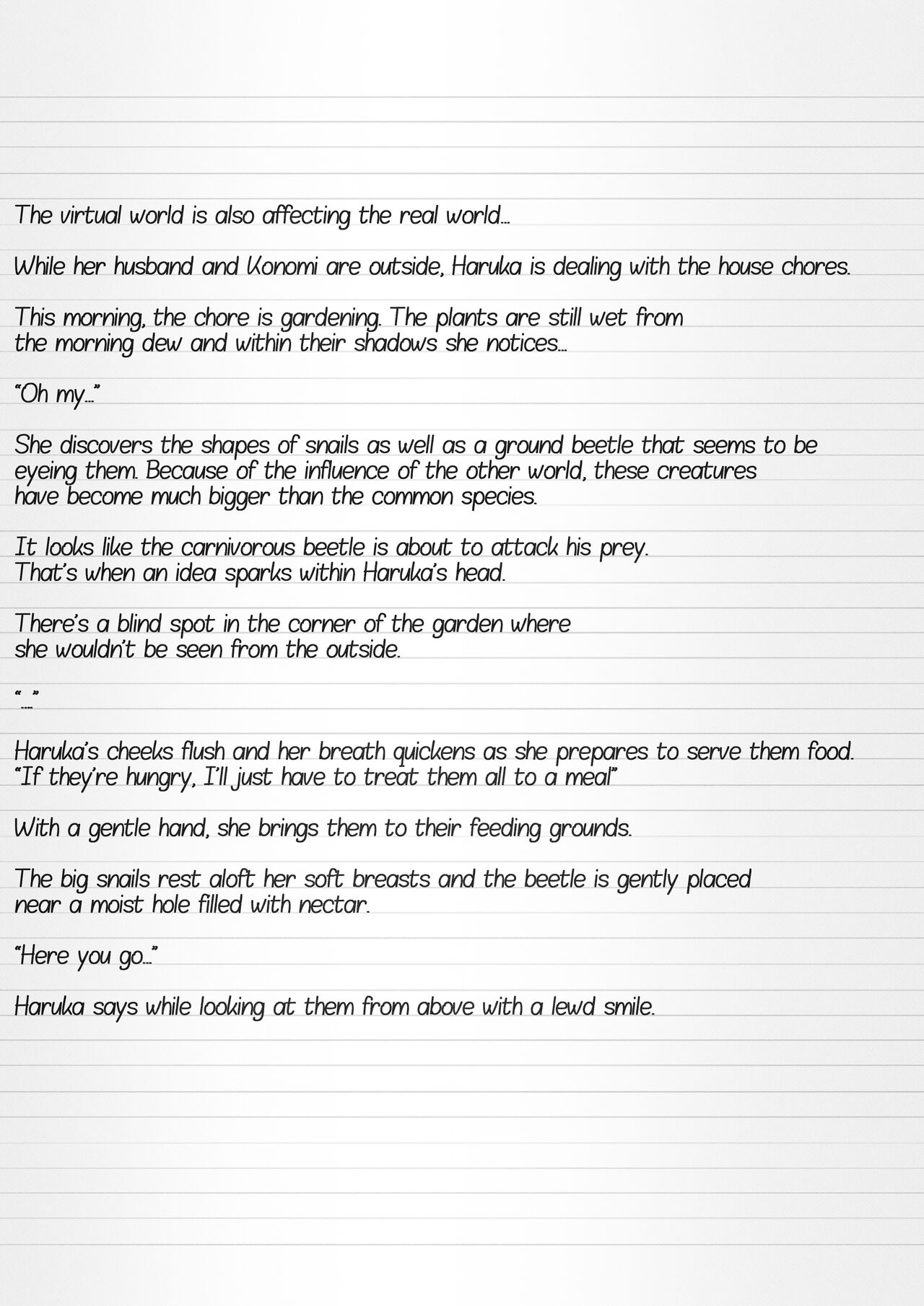 Misuke's Short Stories 5 - Haruka & Vermin 2 page 2 full