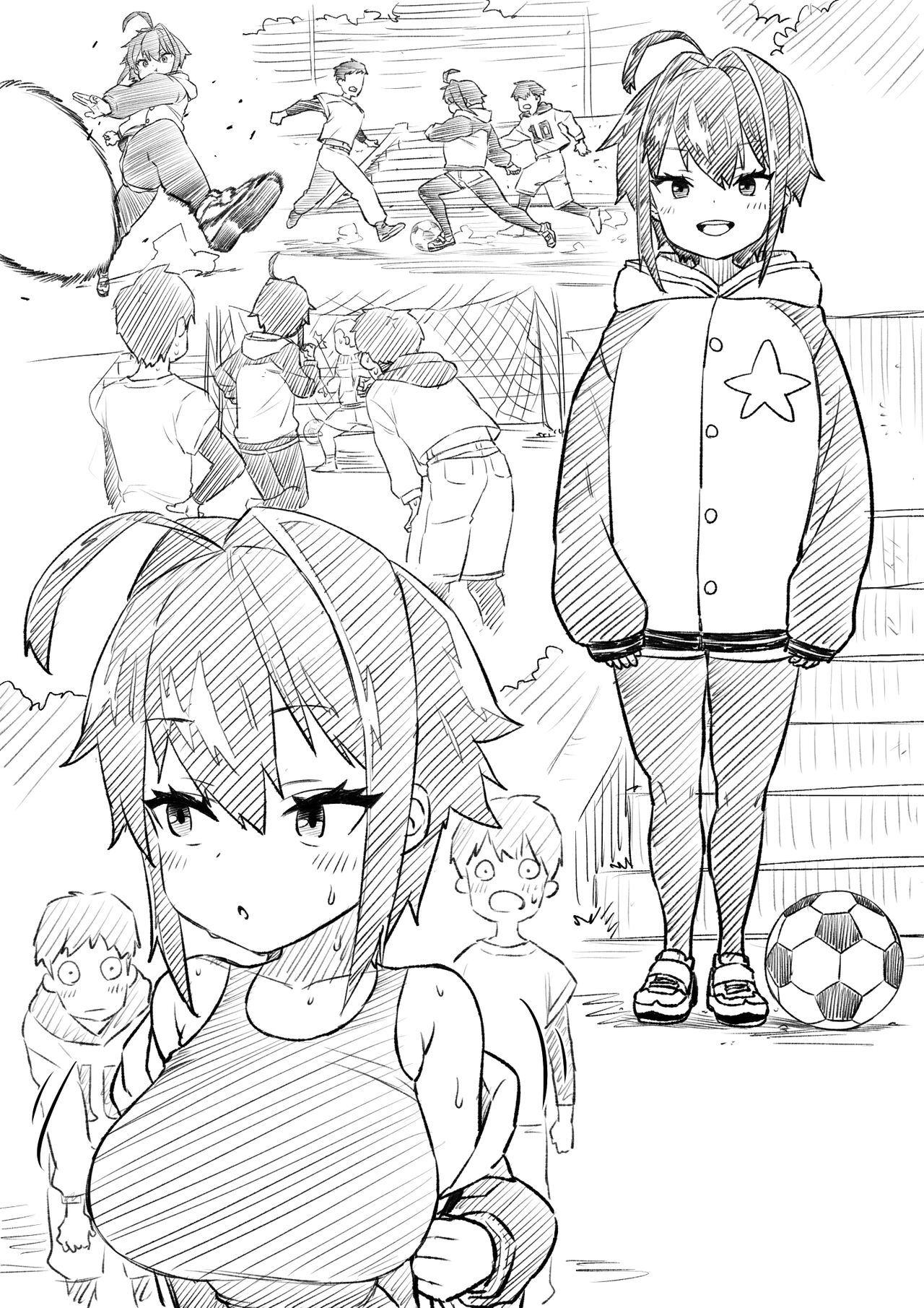Chiaki-chan Rakugaki page 8 full